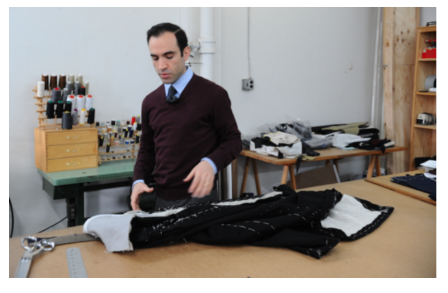 A PATTERN OF EXCELLENCE: Custom Tailor Joseph Genuardi Brings Old World Craftsmanship to Hoboken -Christopher Halleron