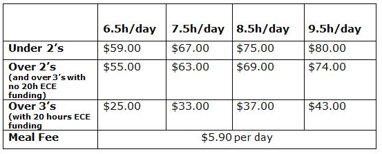 Gems fee schedule