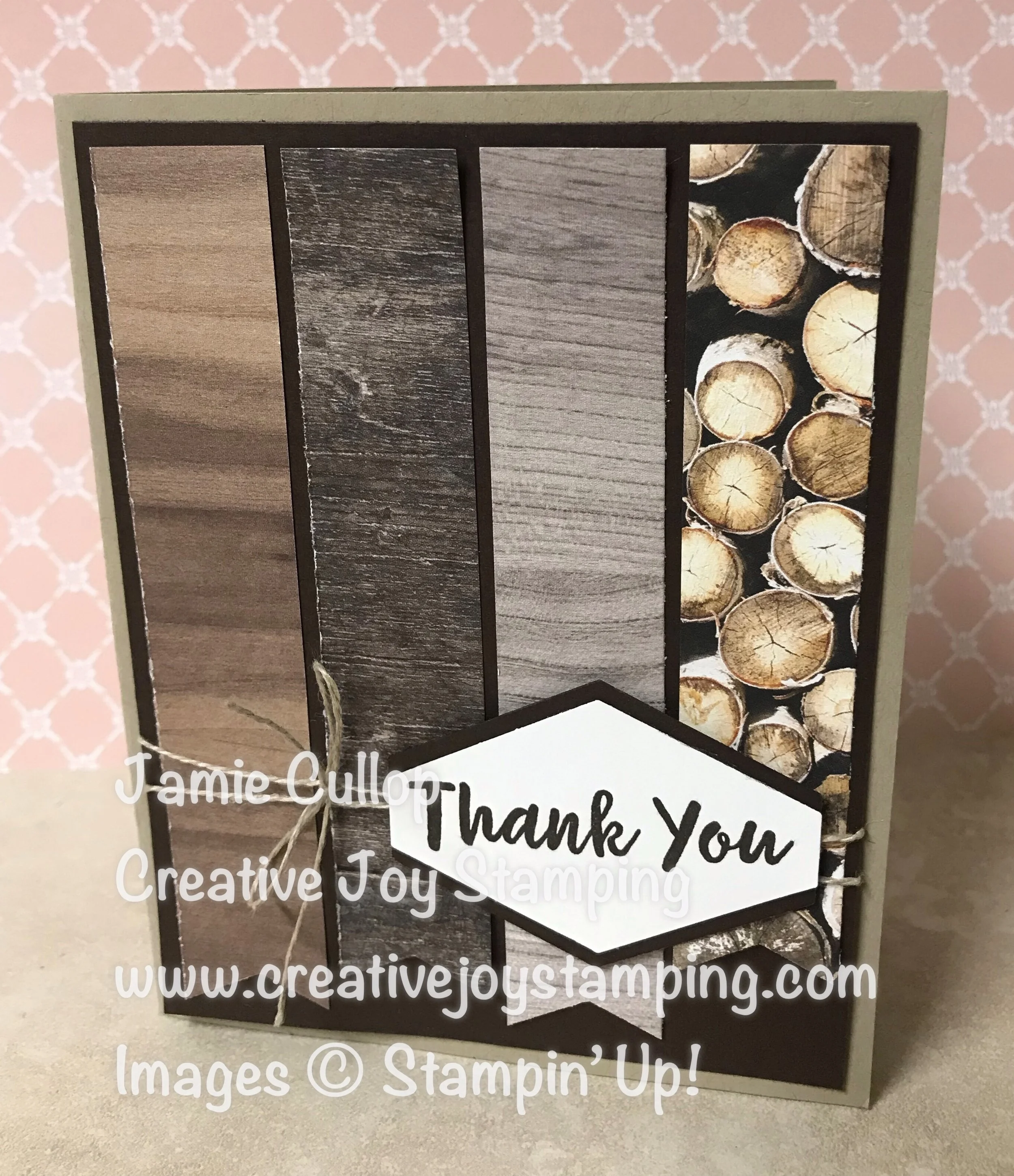 Abstract Impressions Card