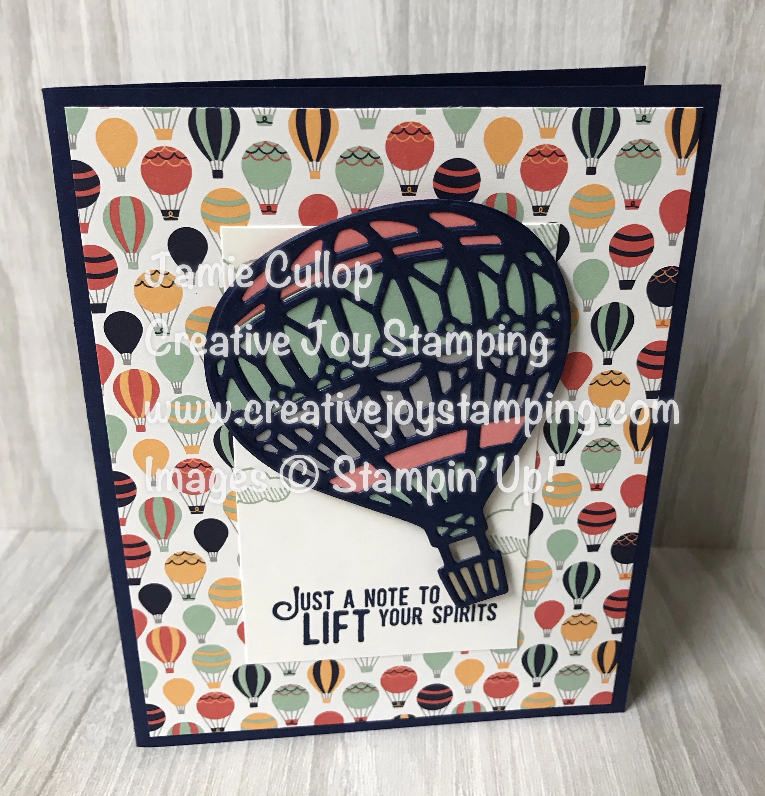 Lift Me Up Final Card