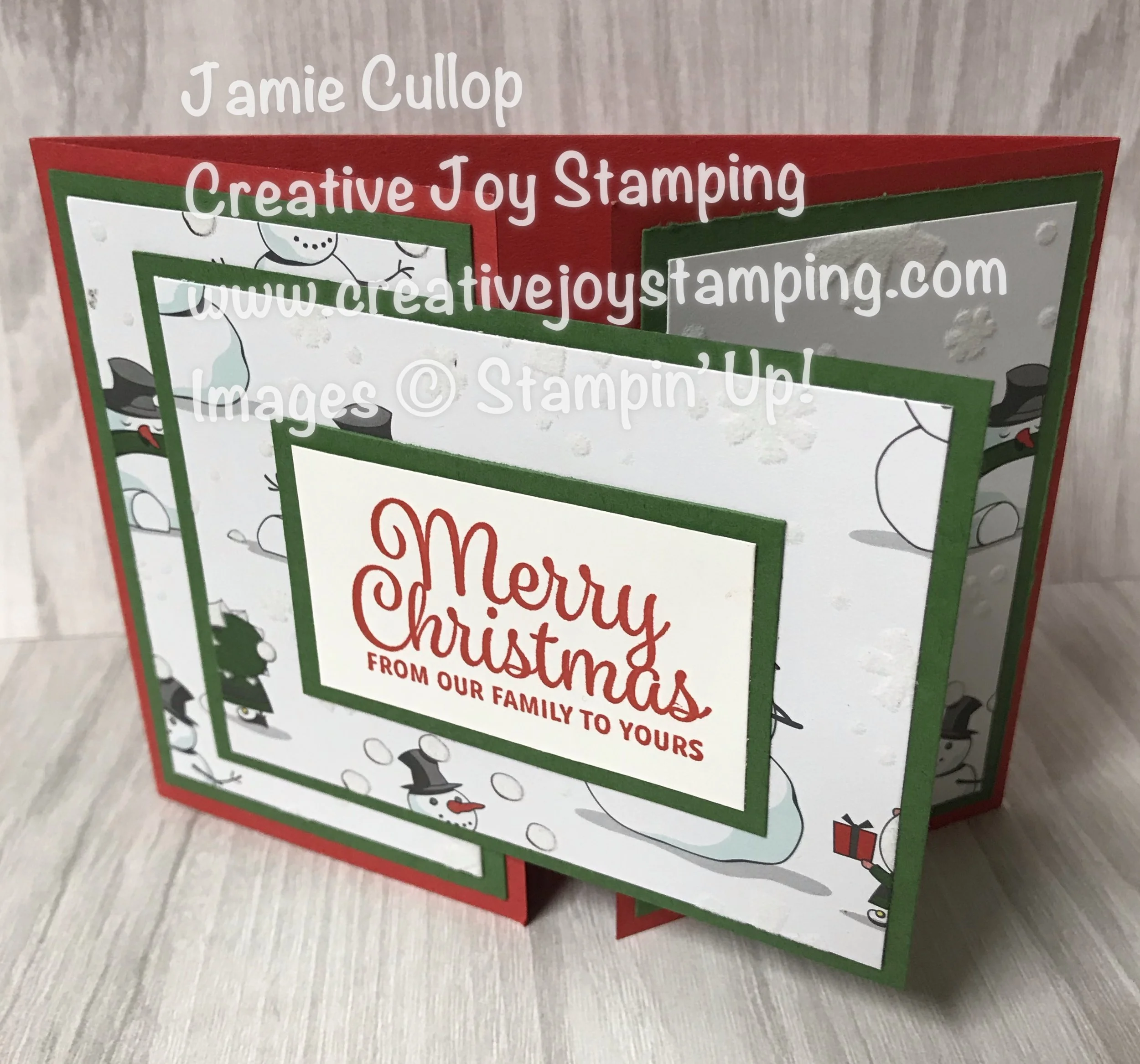 Santa’s Workshop Christmas Card