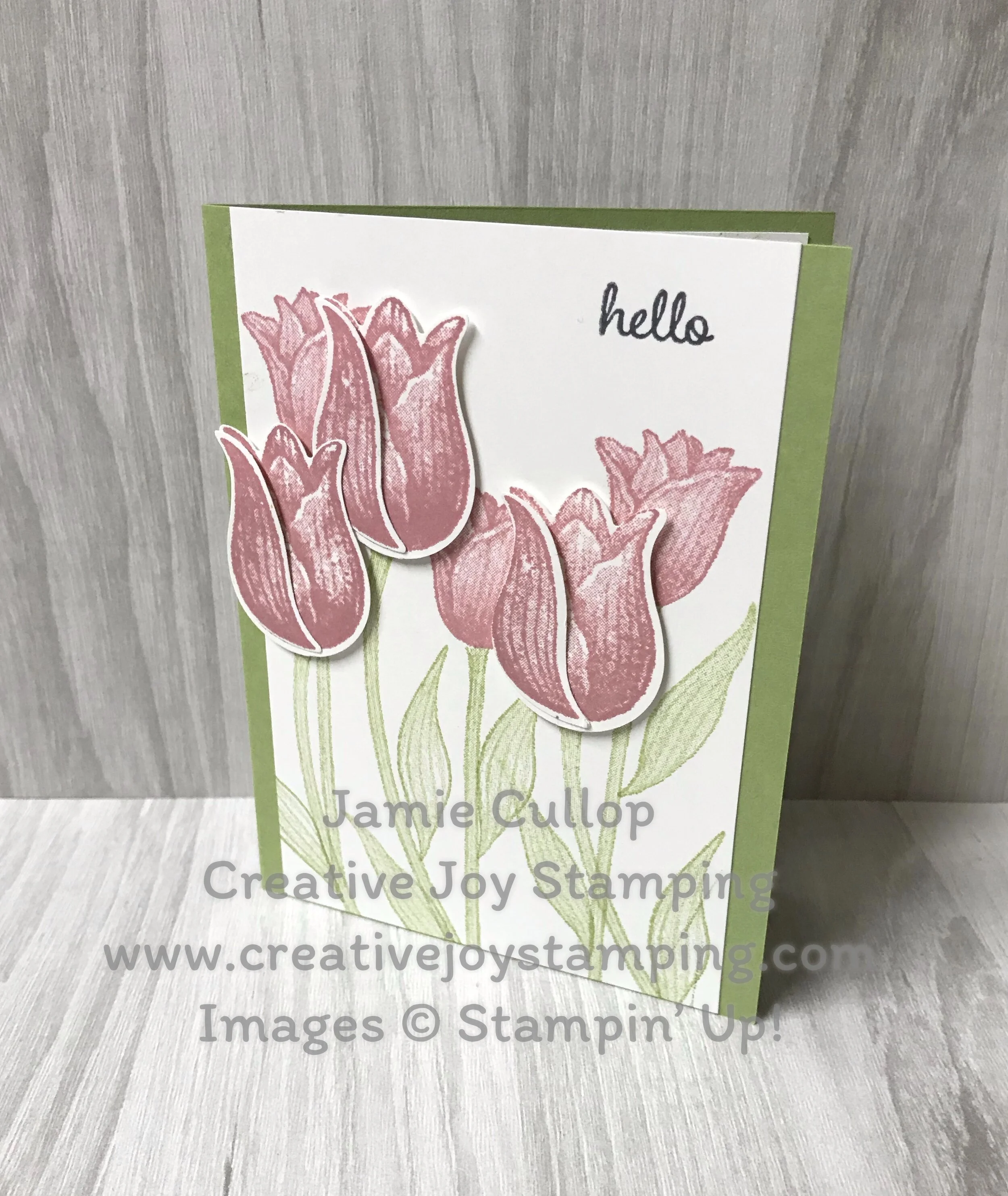 Timeless Tulips Card