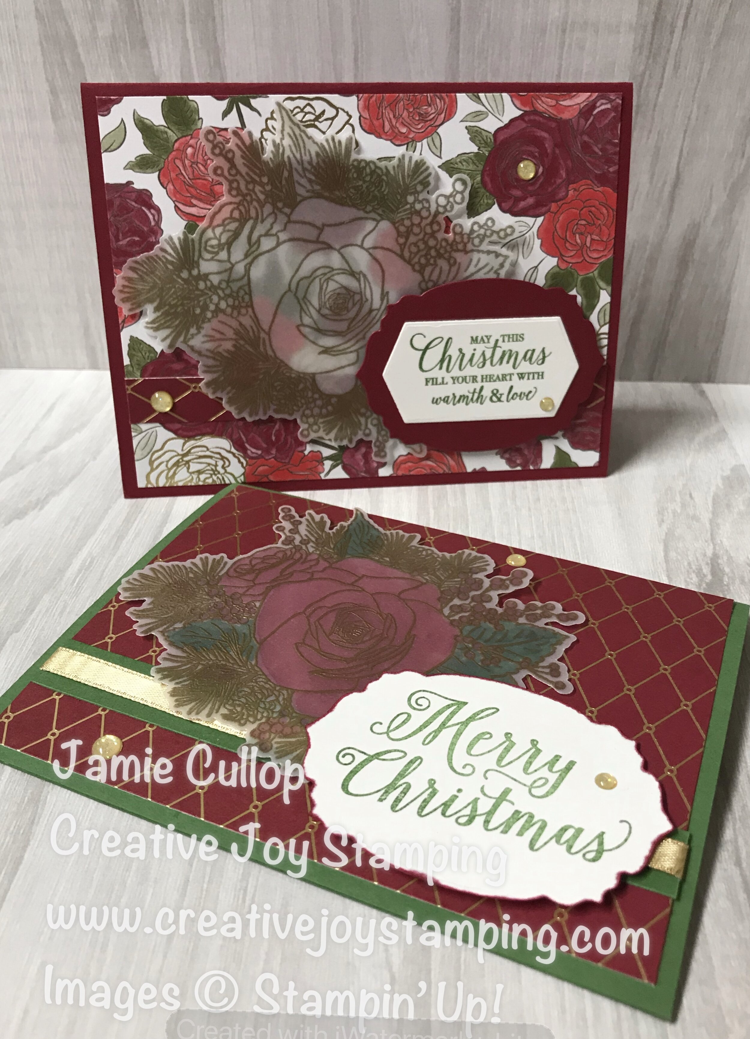 Christmas Rose Card