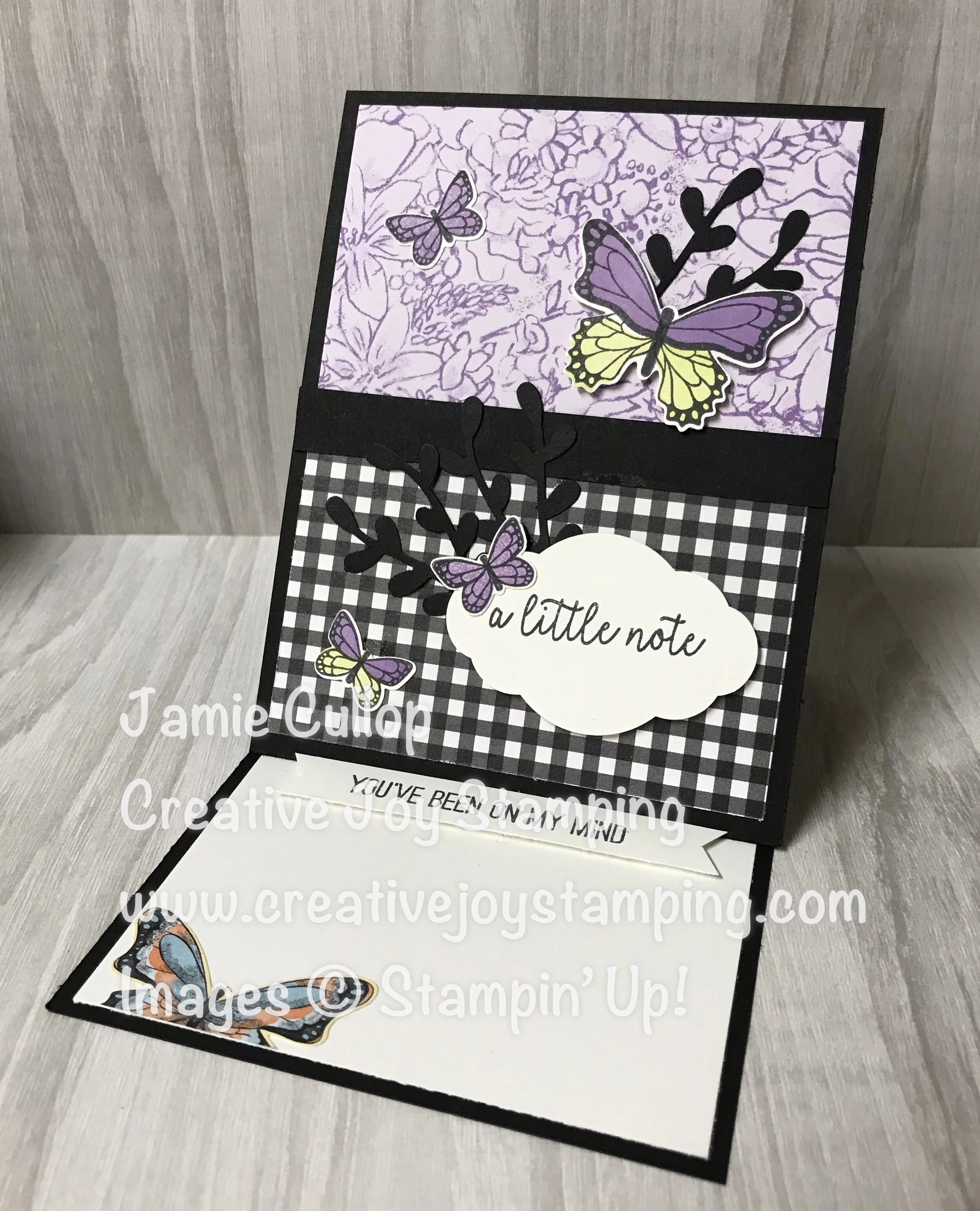 Butterfly Gala Card