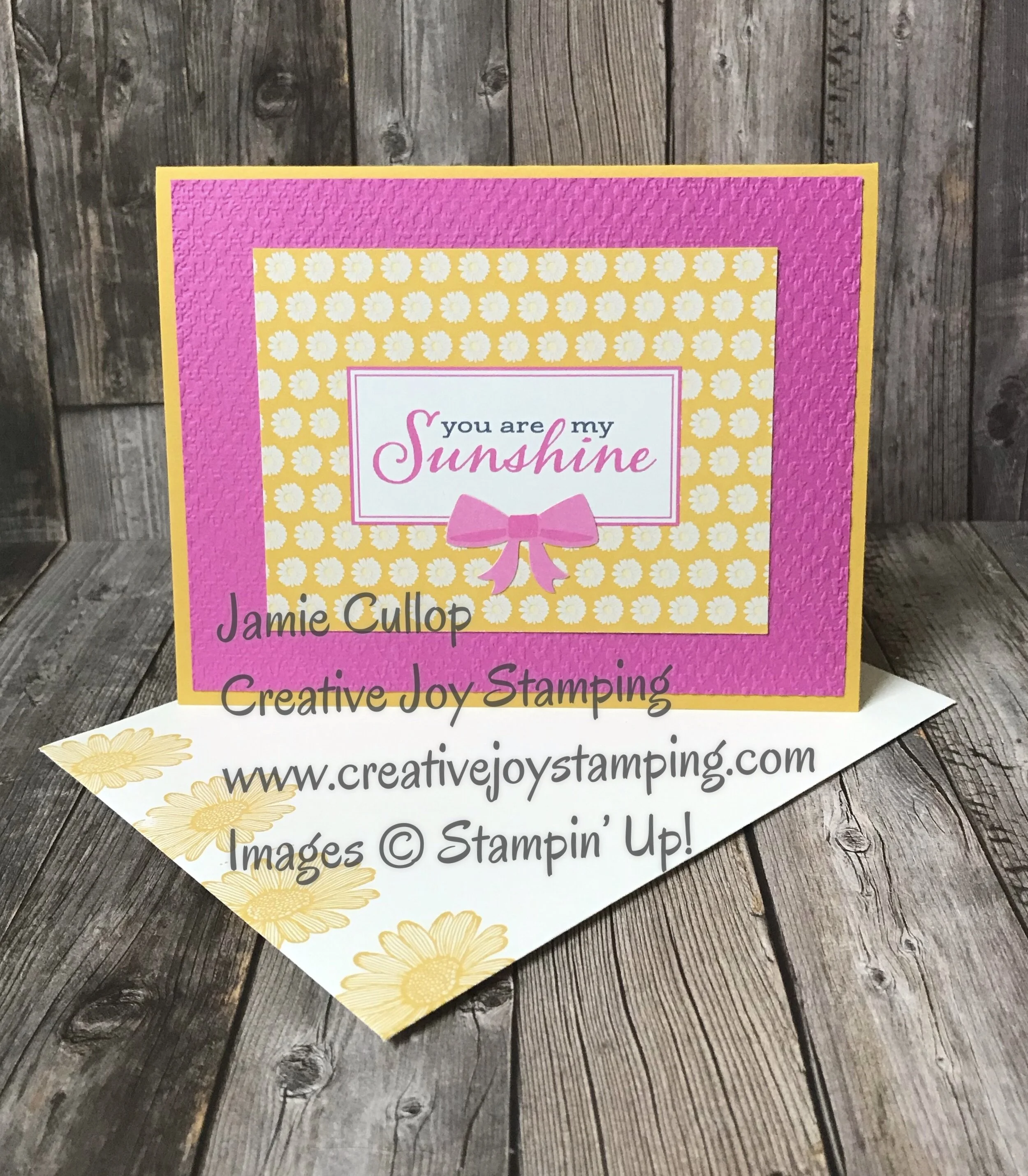 Flowers for Every Season Memories & More Card Pack - You are My Sunshine