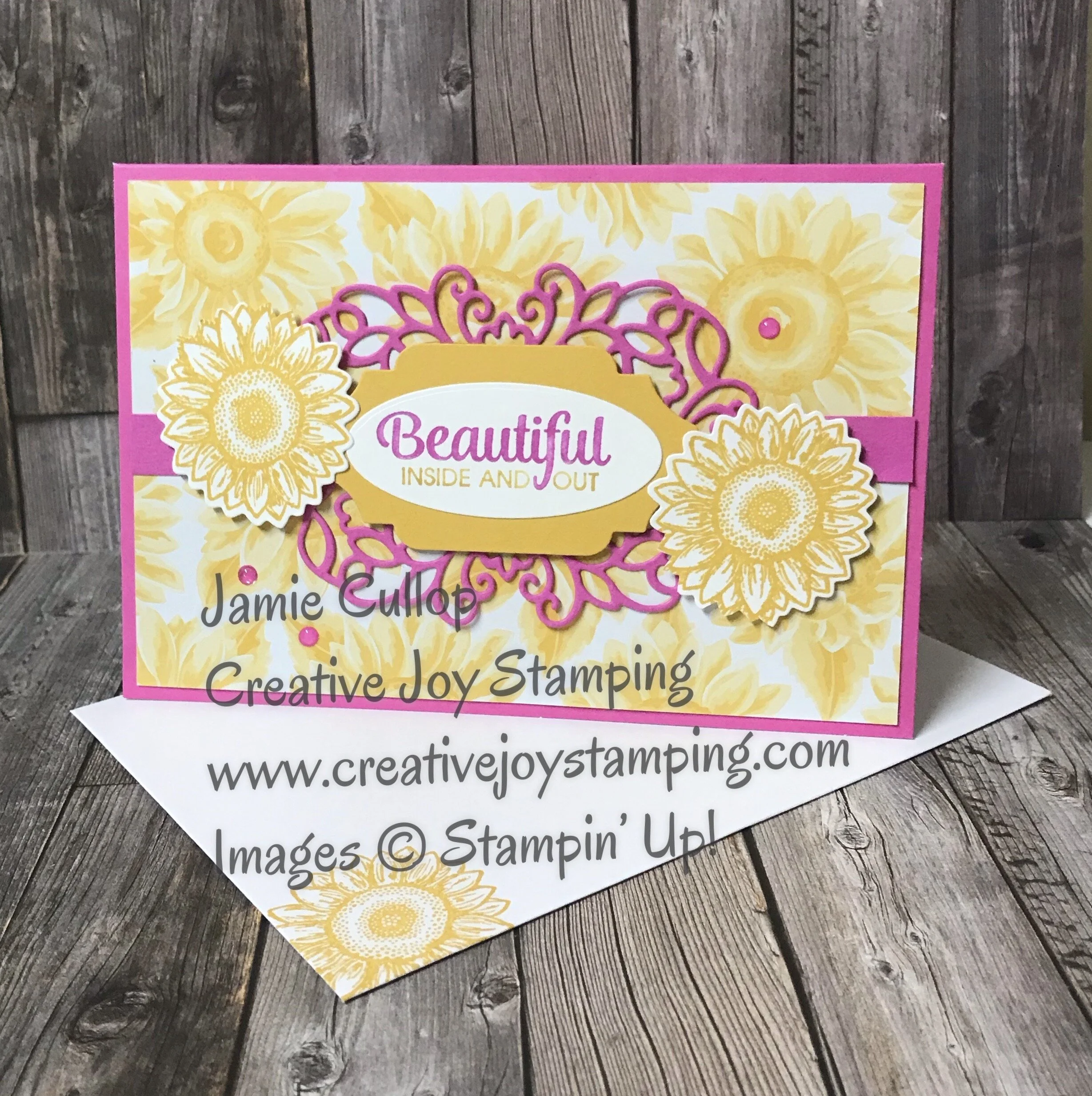 Flowers for Every Season Memories &amp; More Card Pack meets Celebrate Sunflowers Card