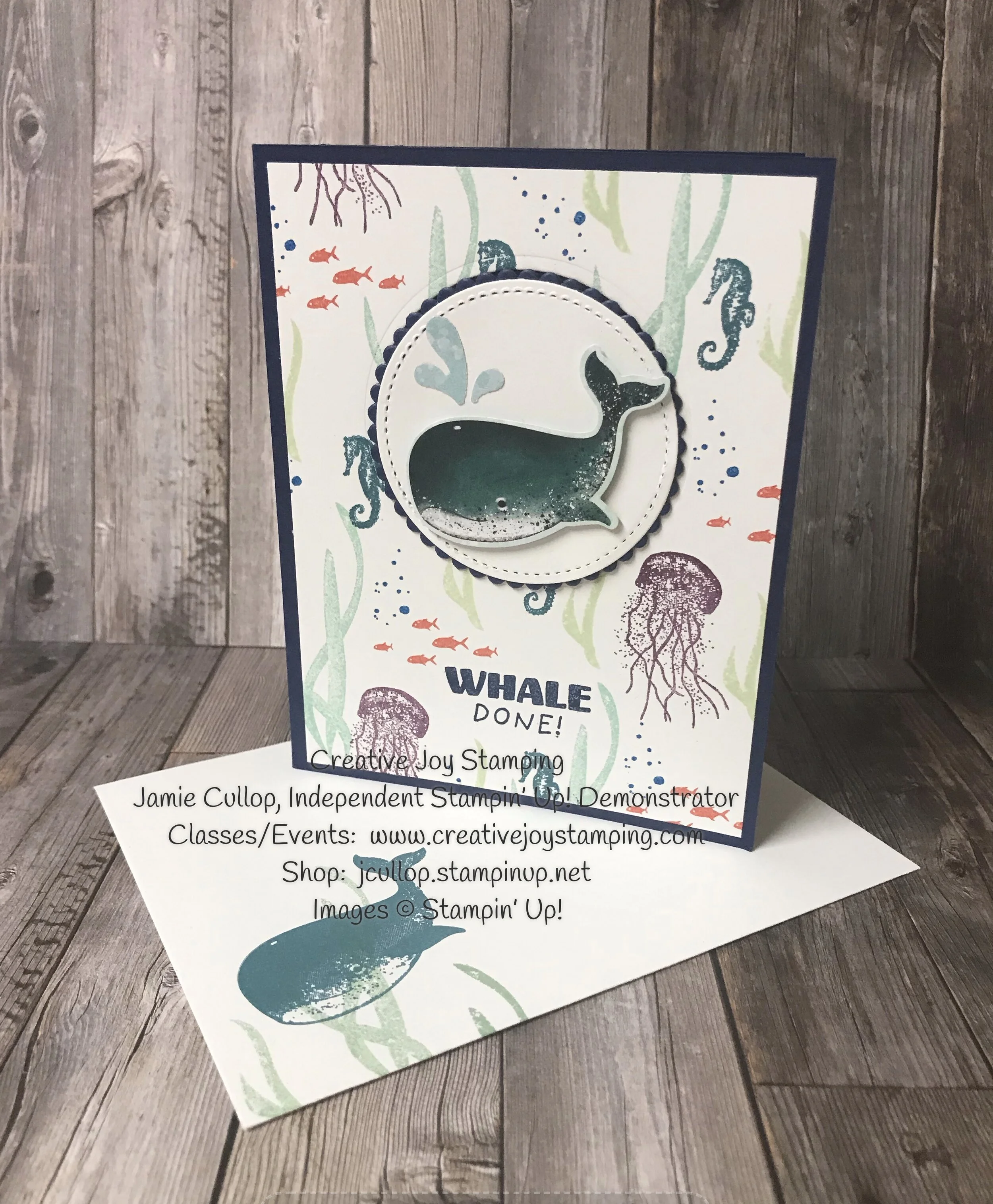 Whale Done Card