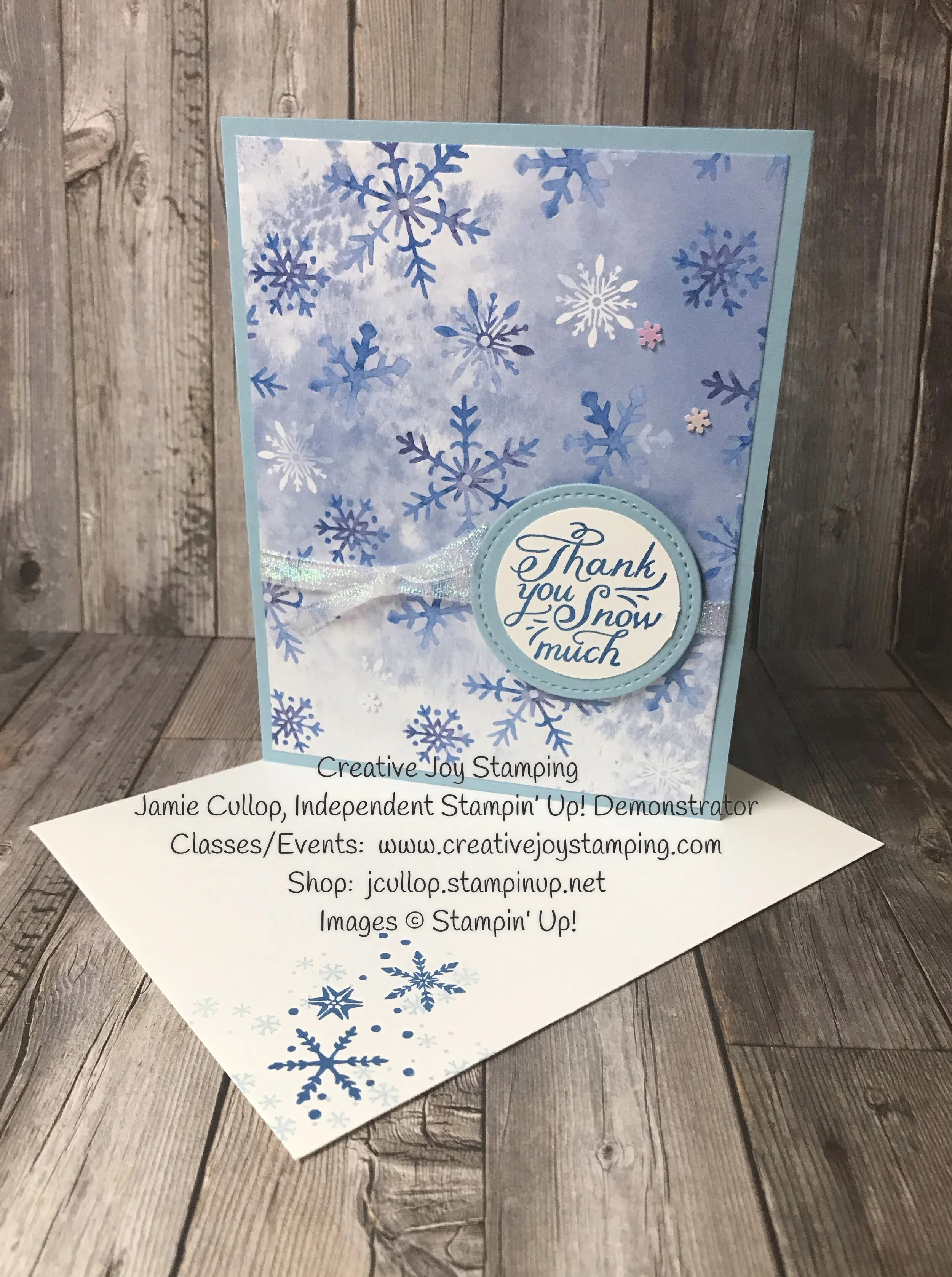 Snowflake Wishes Card