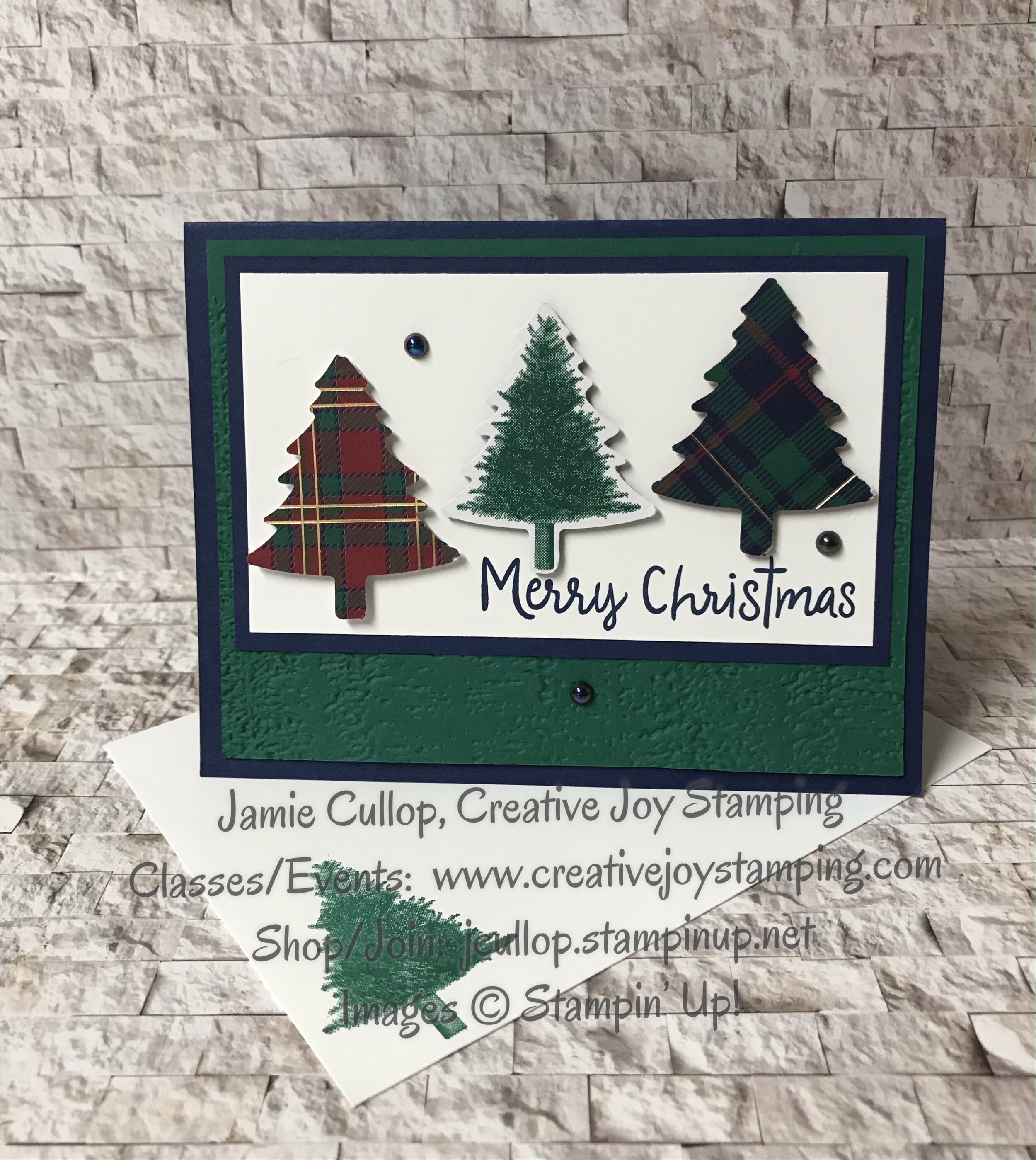 Perfectly Plaid Card