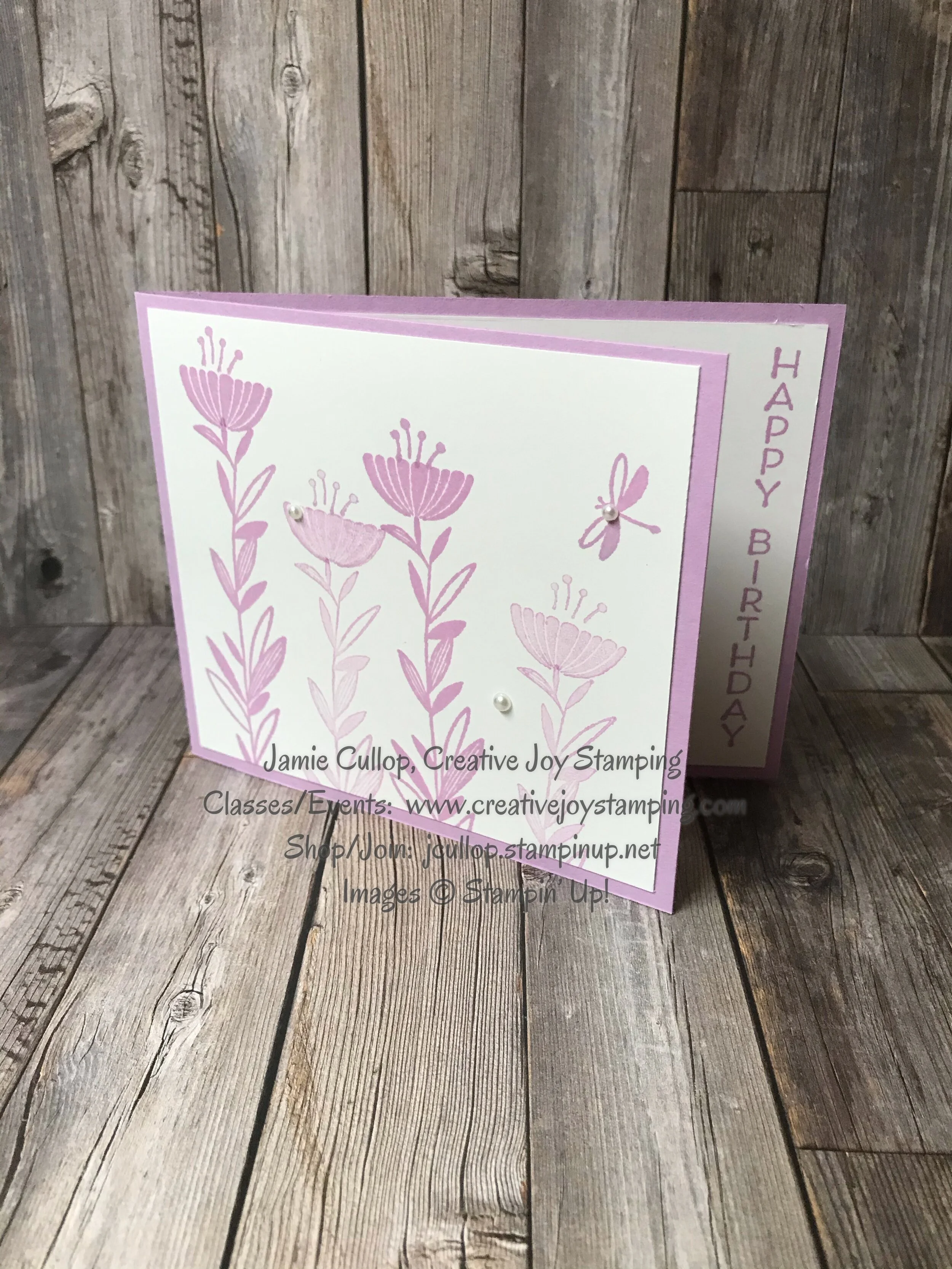 Celebrate With Flowers card