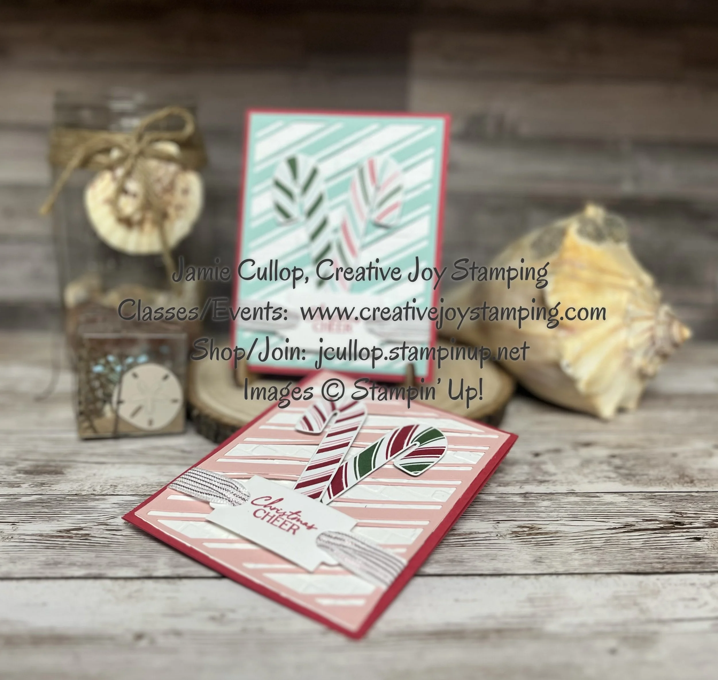 Sweet Candy Canes Card