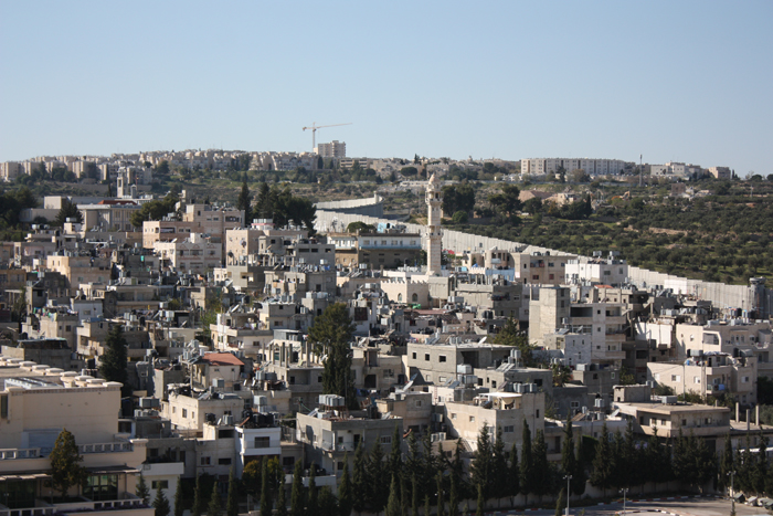 The Aida Refugee Camp. photograph by Mohammad