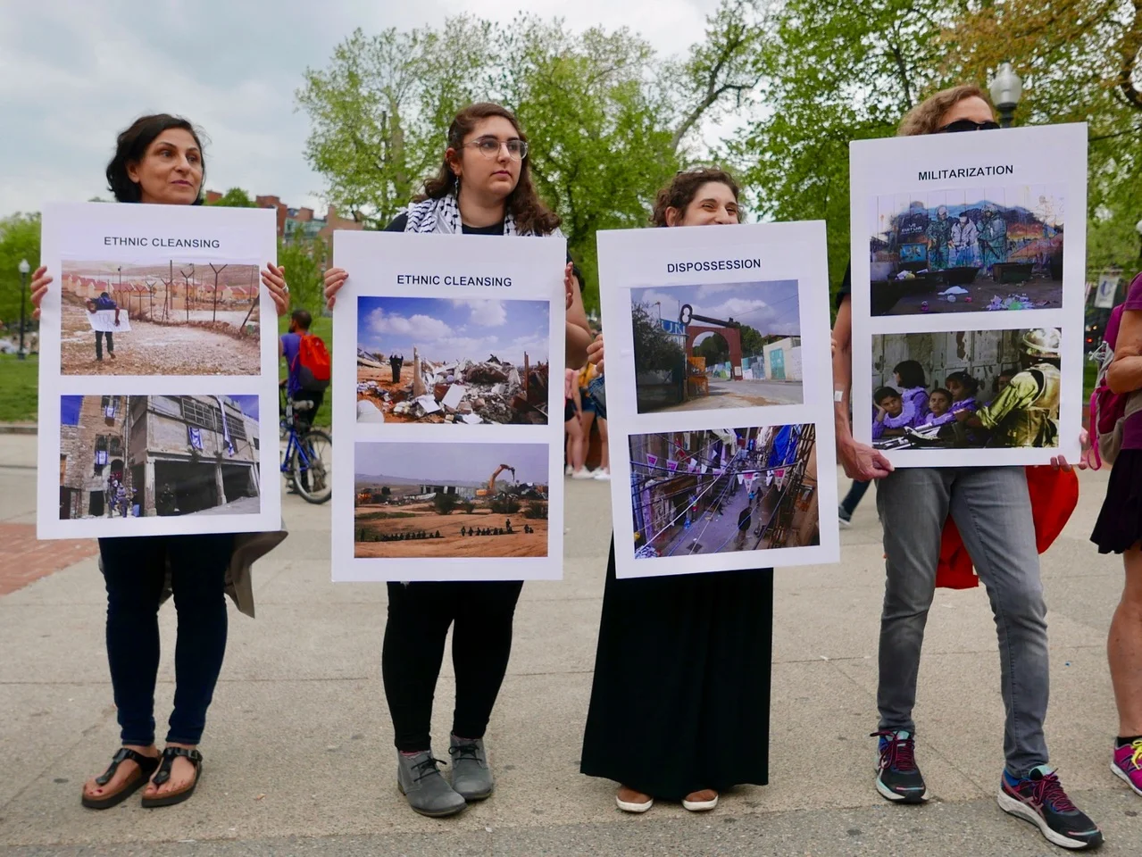 Photo from Nakba event in Boston. 5/15/18