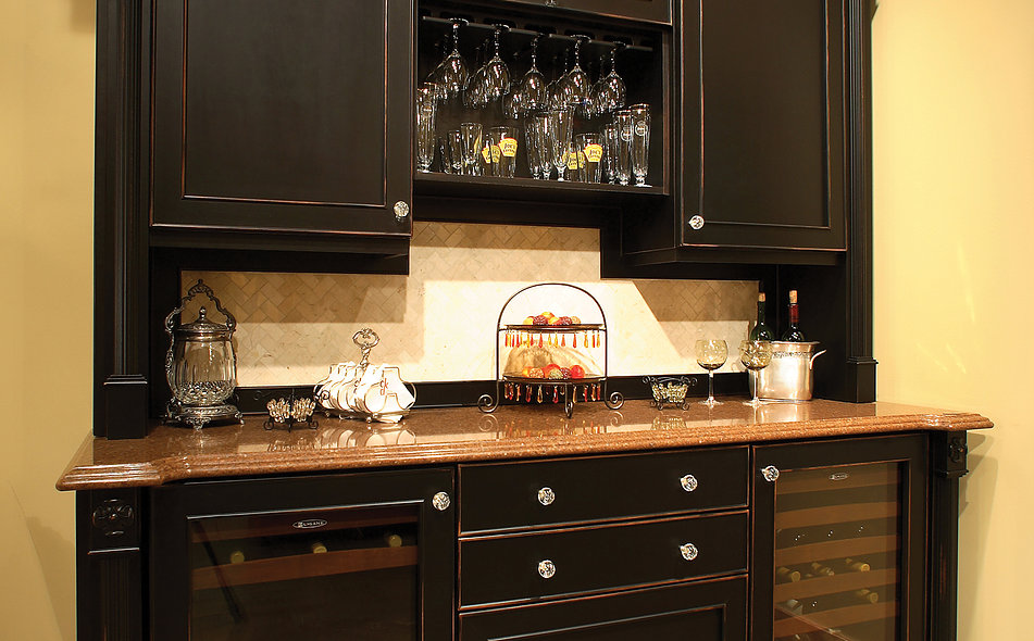 Courtesy of Crystal Cabinet Works
