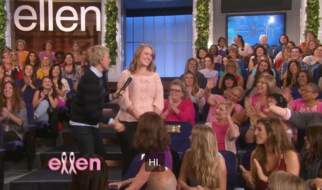 I found the link for our visit with Ellen✨ If you want to see Ellen set me up to lie to all of America, link in profile😂 (I didn&rsquo;t watch the show everyday with my patients but the show was on in the waiting room everyday:).