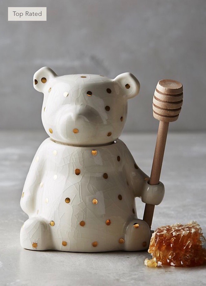 Dottie Bear Honey Pot from Anthropologie: This is a need, not a want.