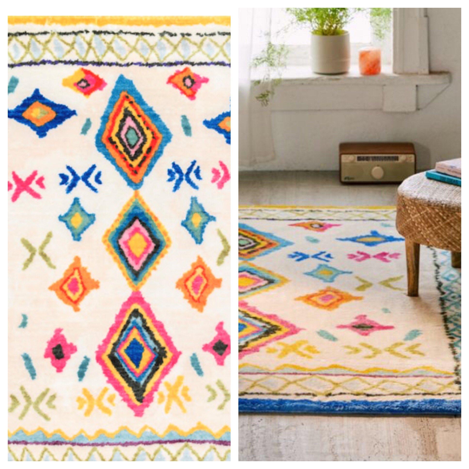 Urban Outfitter Rug Dupes Poppie Lady, Urban Outfitter Rugs