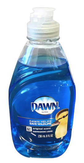 Blue Dawn is the best for grease/food stains.