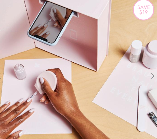 The Olive and June Studio Box is AMAZING!!! It comes with everything you need for an at-home manicure that will last a week PLUS!