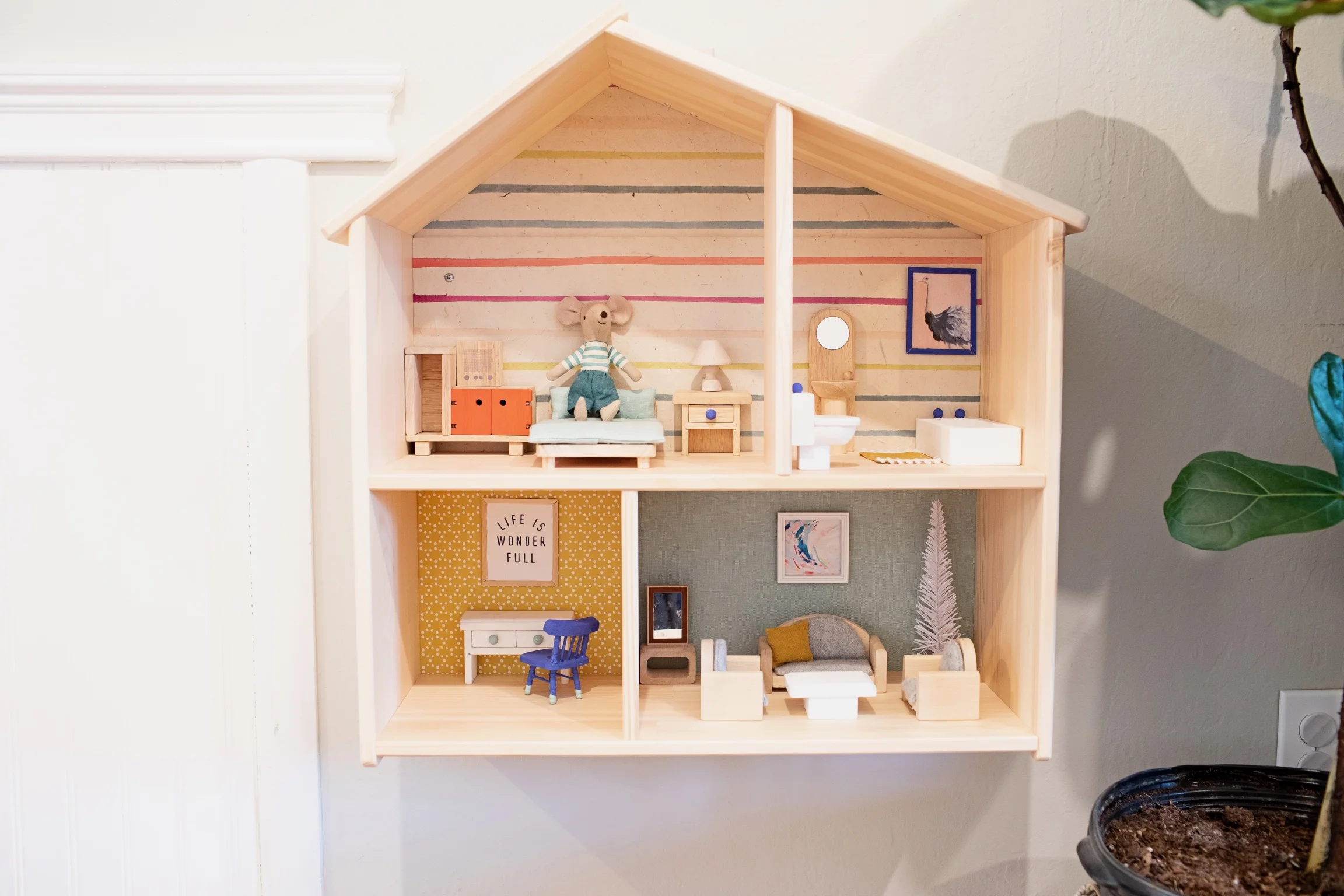 DIY Toddler Mouse House