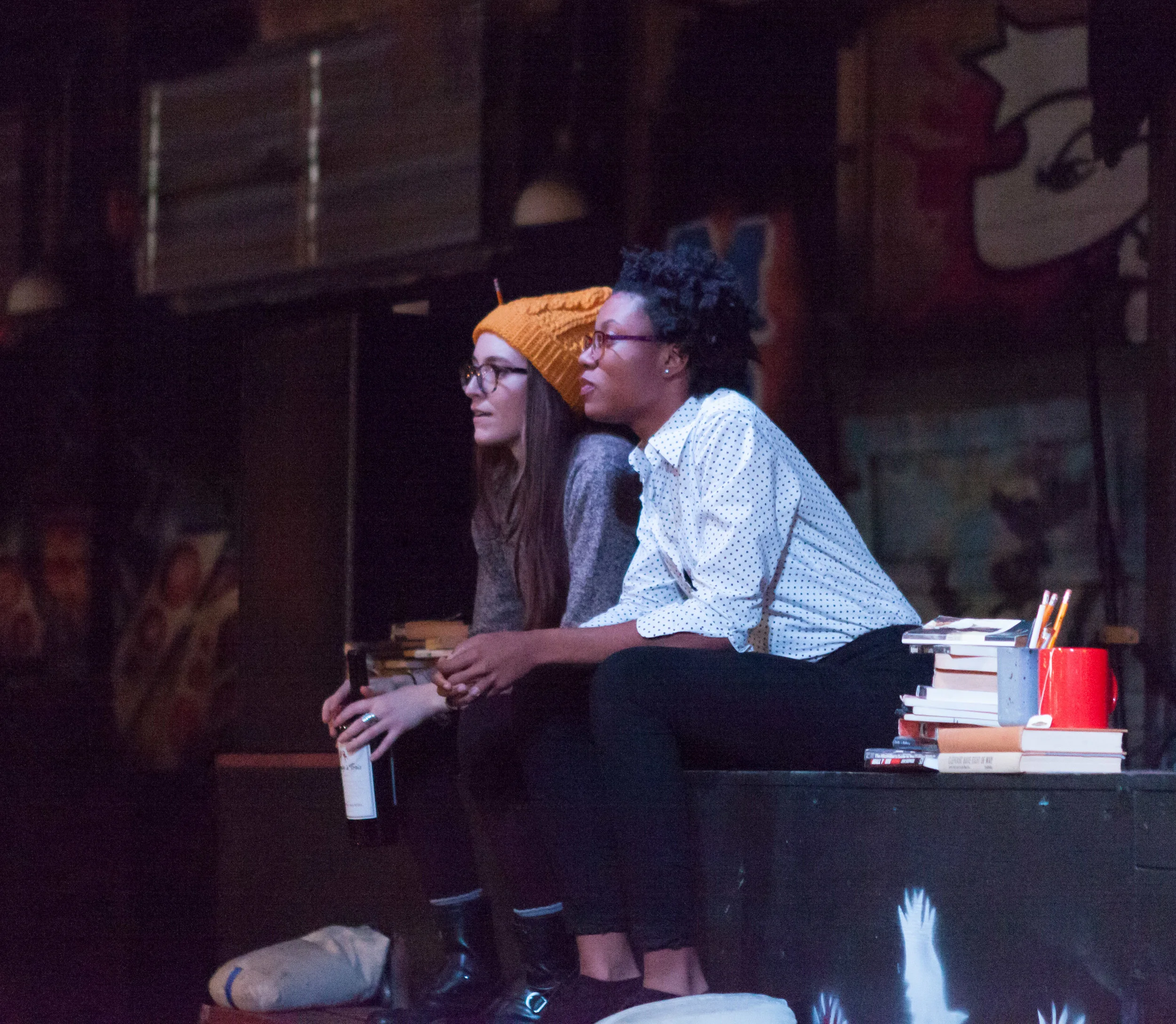 27. Anne-Marie Trabolsi and Kelsey Johnson in GOLDEN, 2016. Photo by Bill Byrmer..jpg
