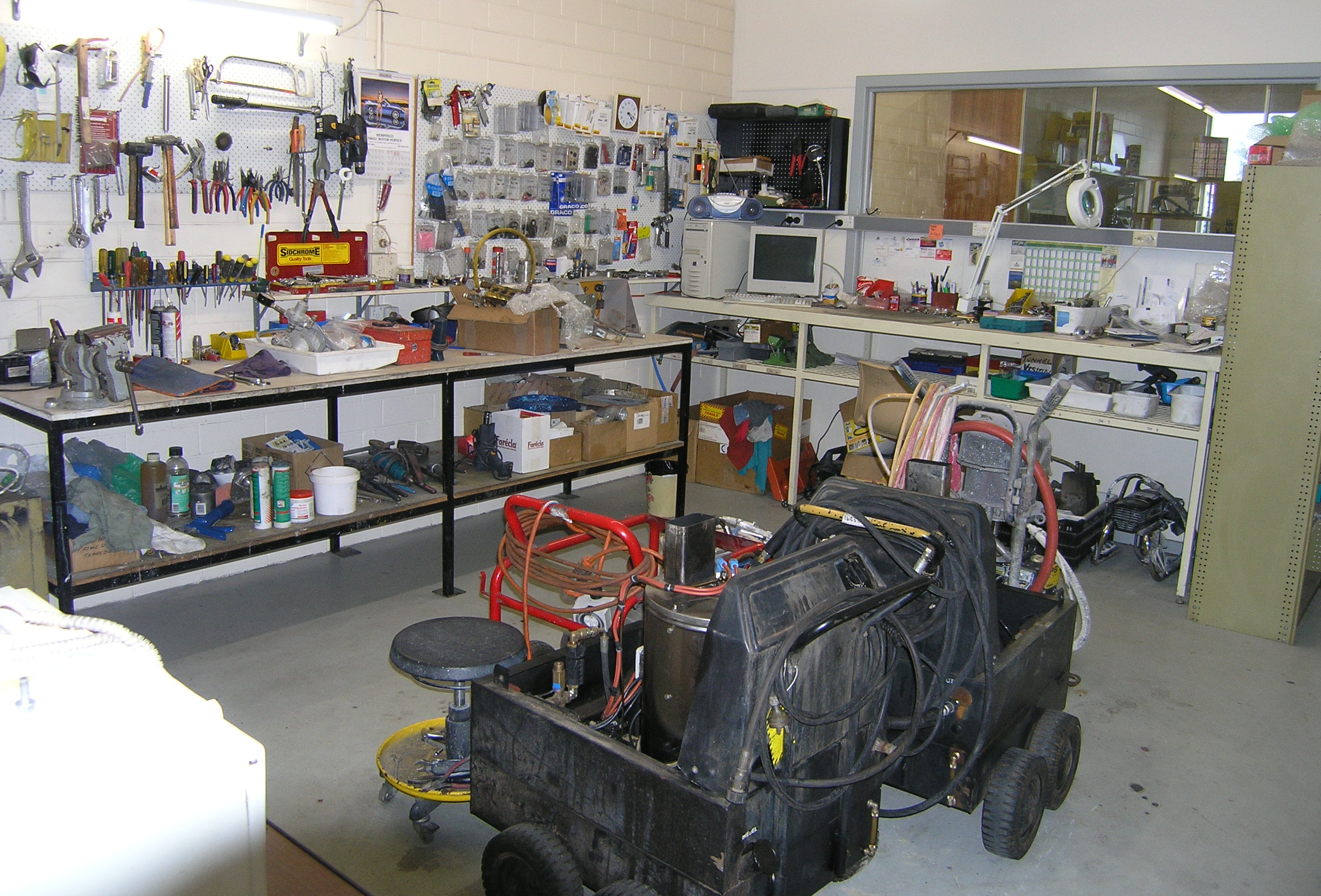 Allspray Equipment Servicing Workshop
