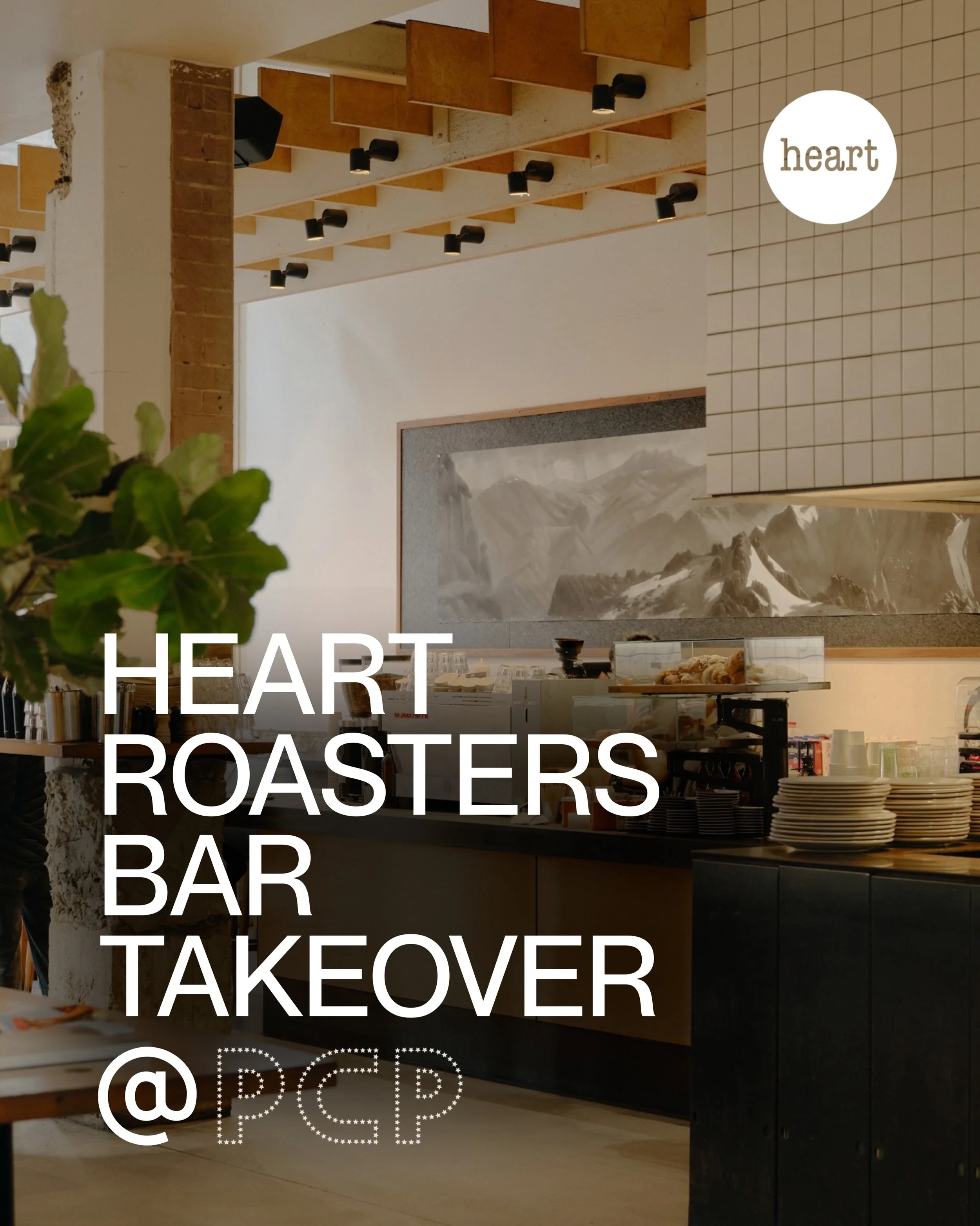 HEART ROASTERY TAKEOVER! We&rsquo;re super excited to be brewing coffee by @heartroasters this Saturday and Sunday at PCP (or until we run out). Heart are one of the OG specialty roasters in the US, with incredible coffee and a philosophy that feels 