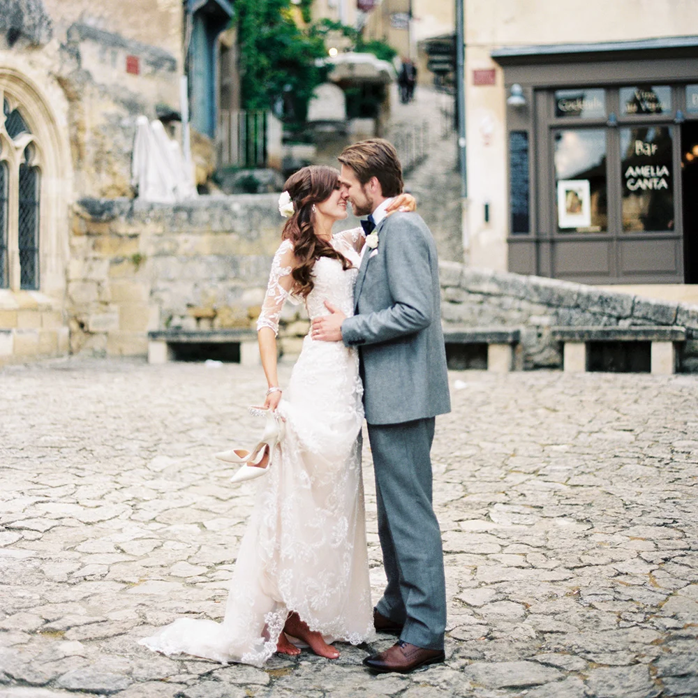 Bordeaux, France   I was incredibly fortunate to travel with Ilona &amp; David's families to Southern France for an unforgettable adventure and an intimate wedding. Photographed with Contax 645 on Kodak Portra 400.