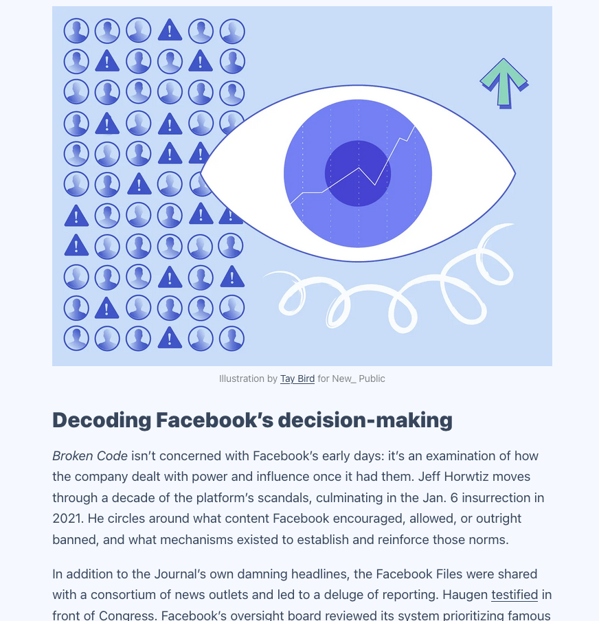 DECODING FACEBOOK'S DECISION-MAKING