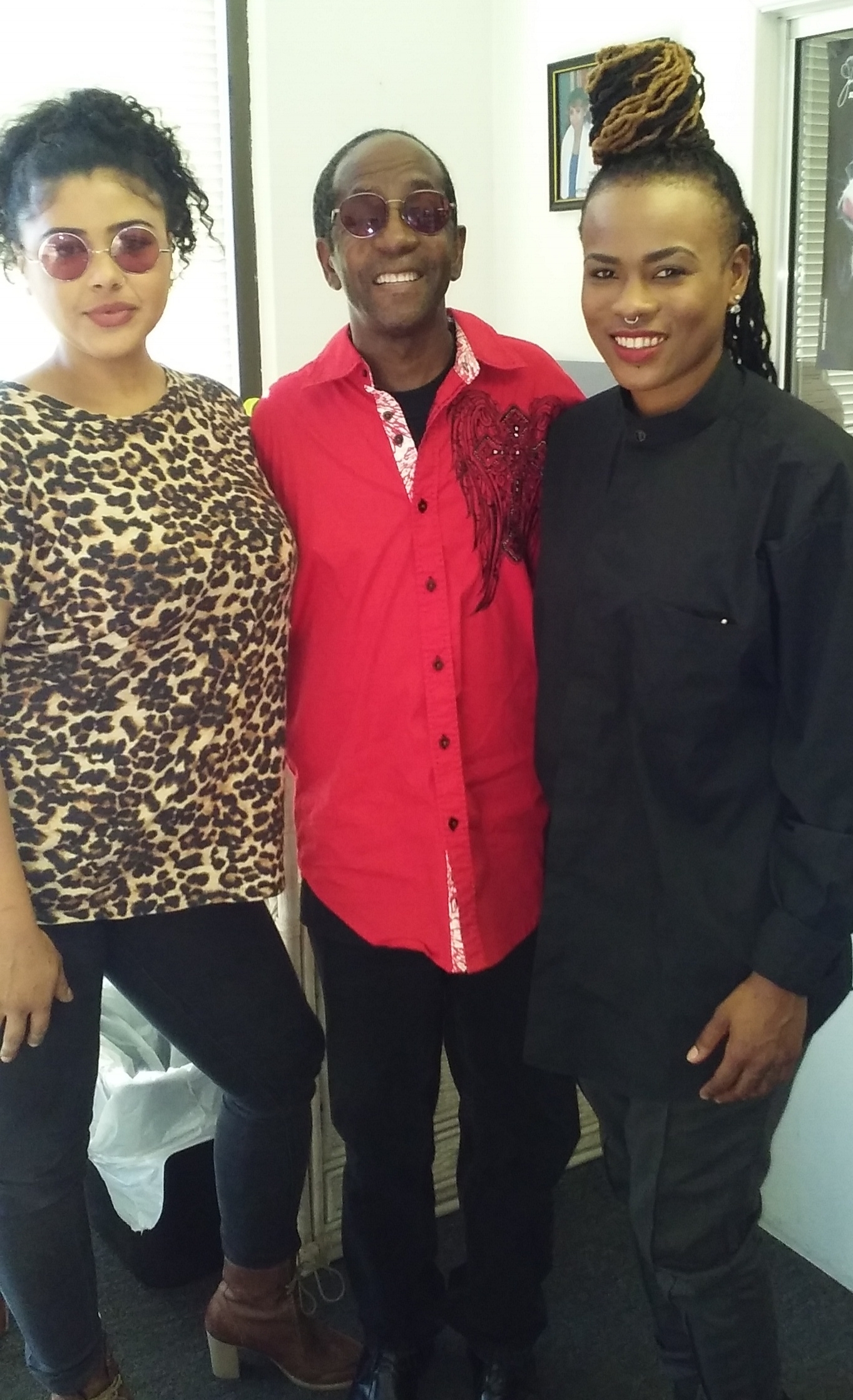 Rachelle & Chef Maverick with Omar Mosley