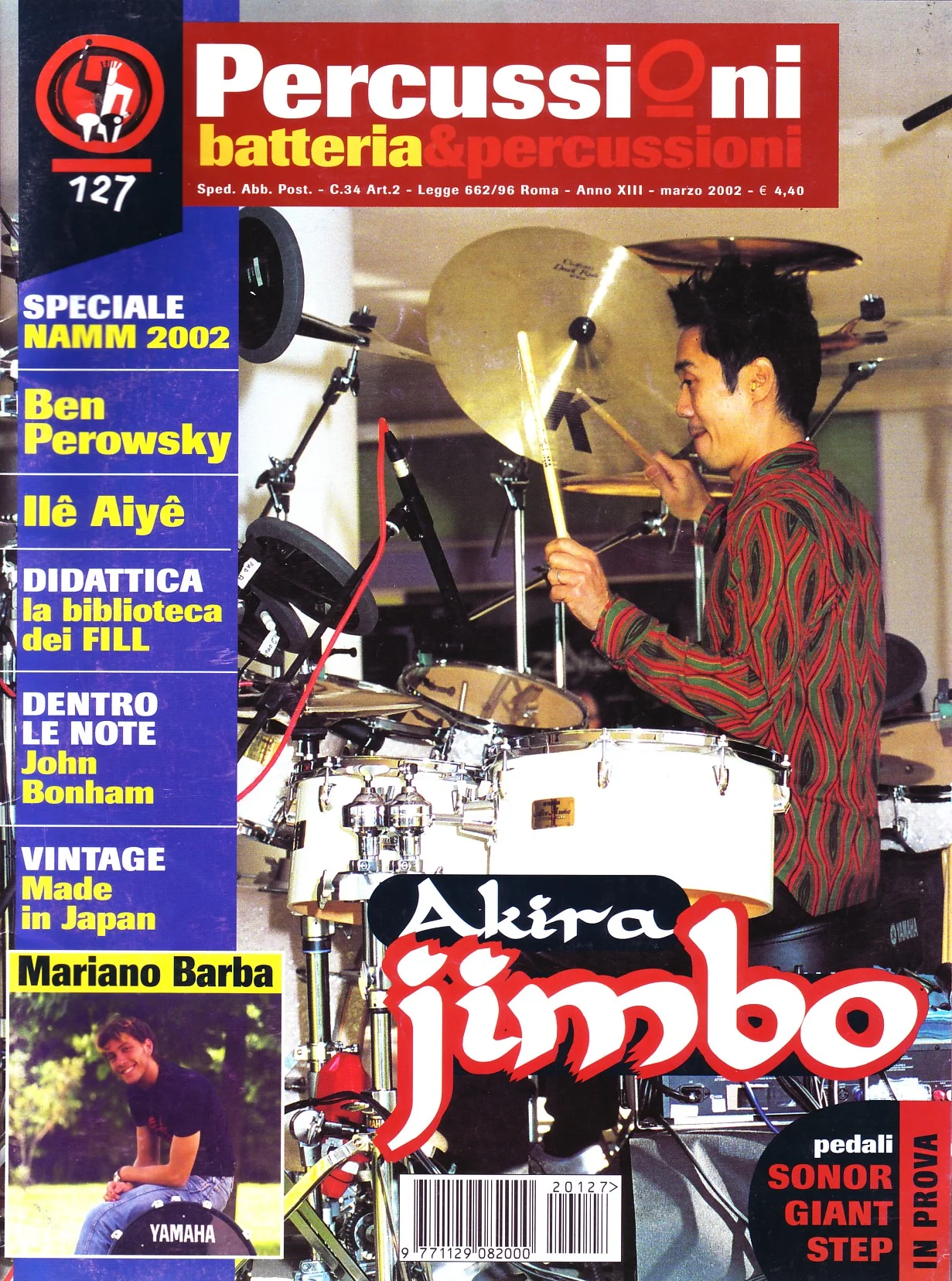 PERCUSSIONI March 2002