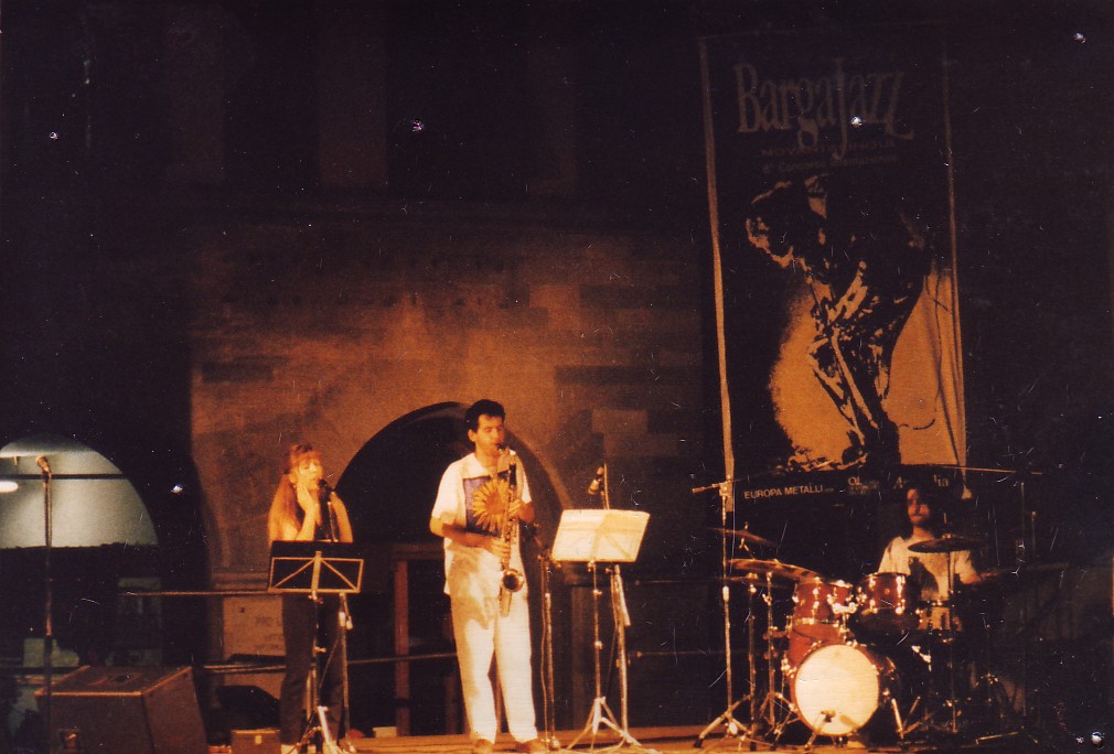 1995 - On stage with Achille Succi and Diana Torto
