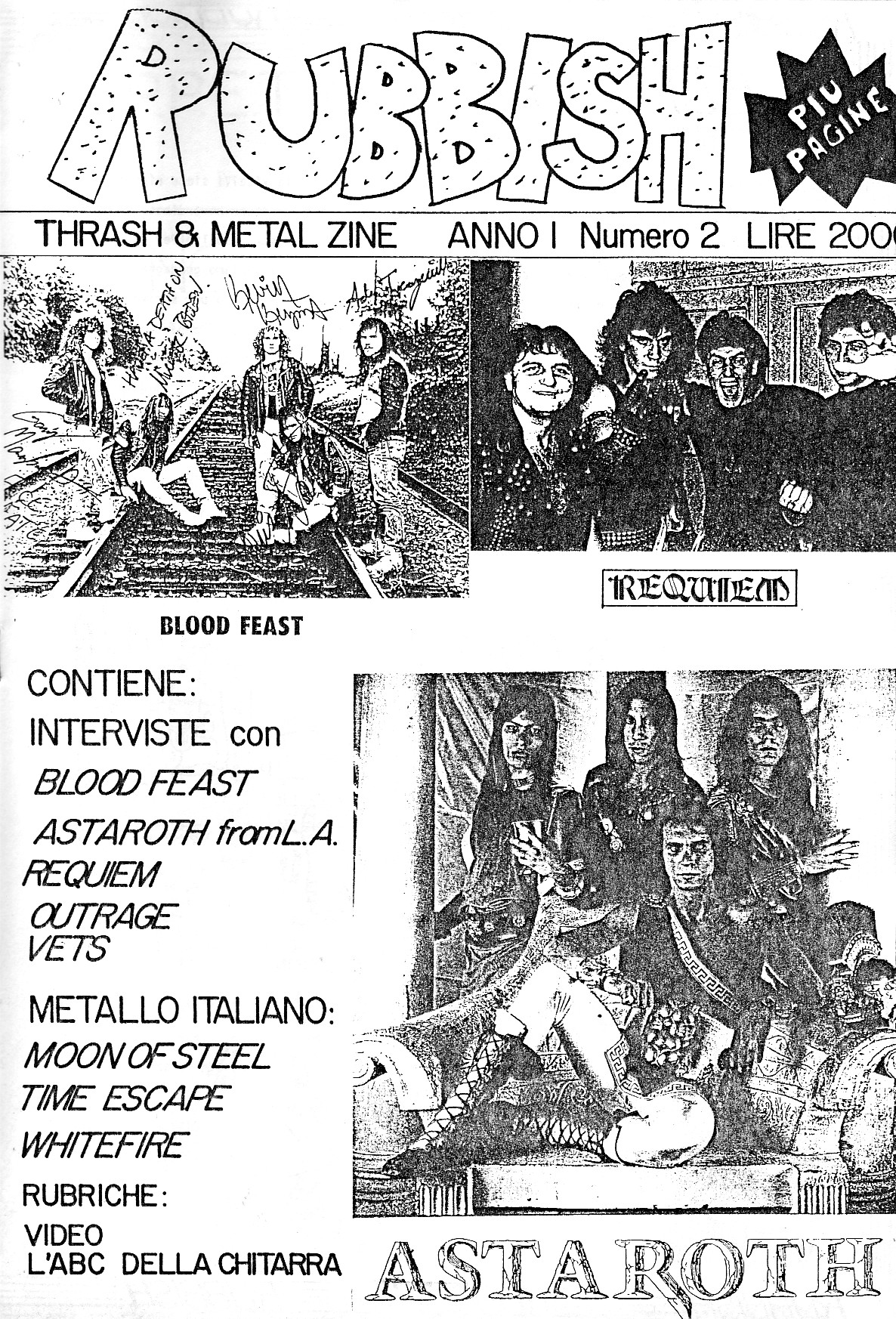 RUBBISH n° 2 (ITALY) - 1988