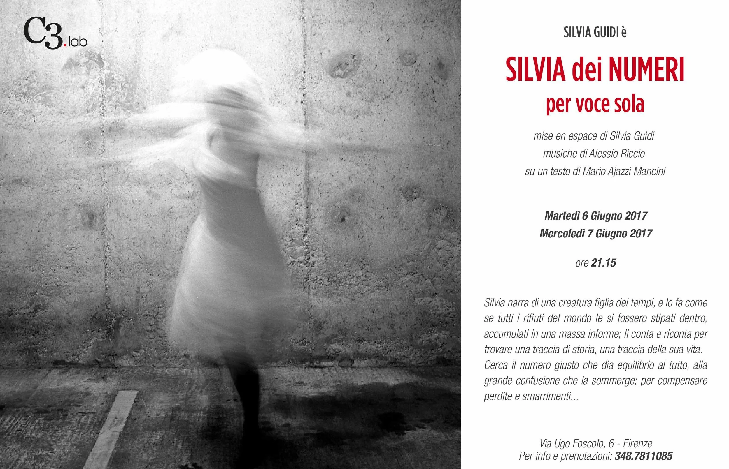 2017 - Silvia dei numeri (C3, Firenze)