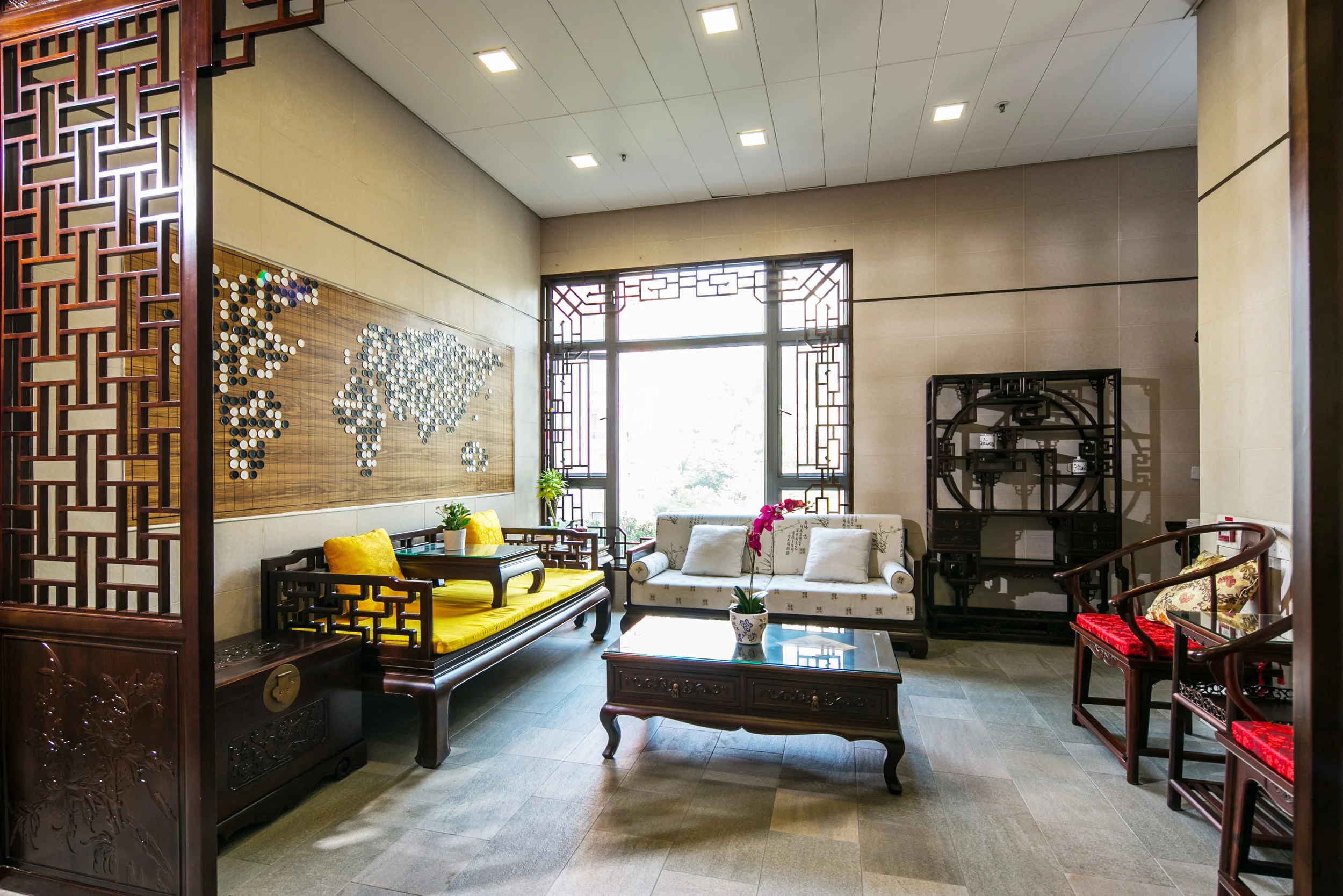 HKU Chi Sun College interior shot