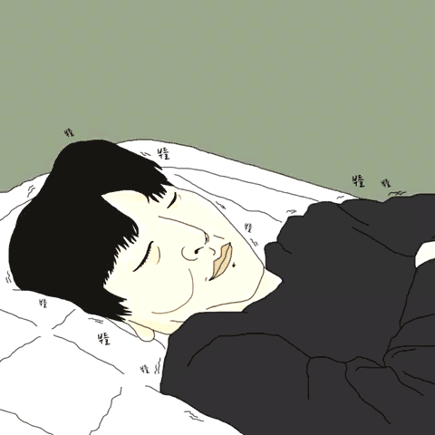 MY FRIEND PRETENDING HE IS IN ASLEEP. (WWW.BOWOOK.COM)