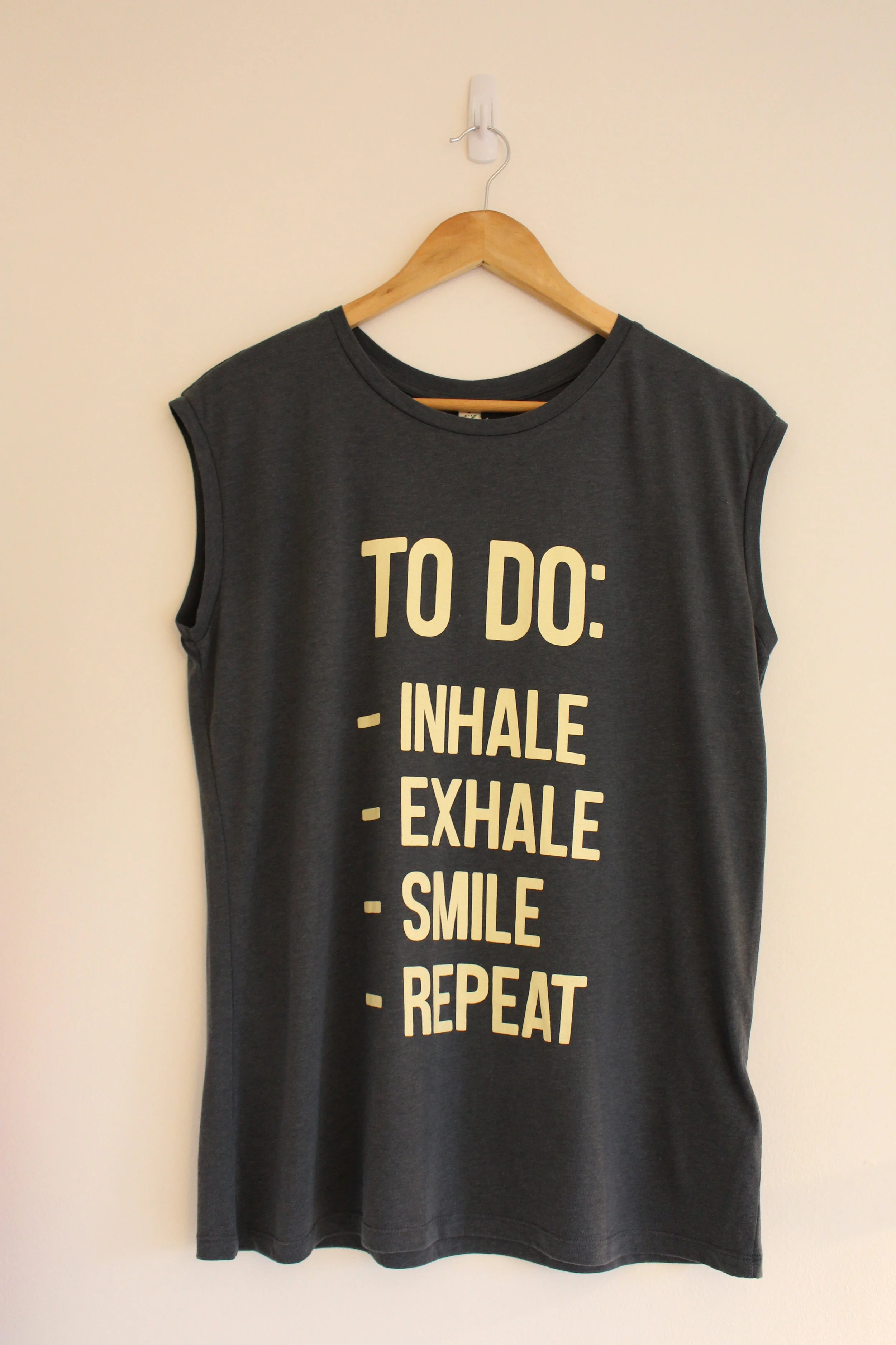 ethical organic yoga vest