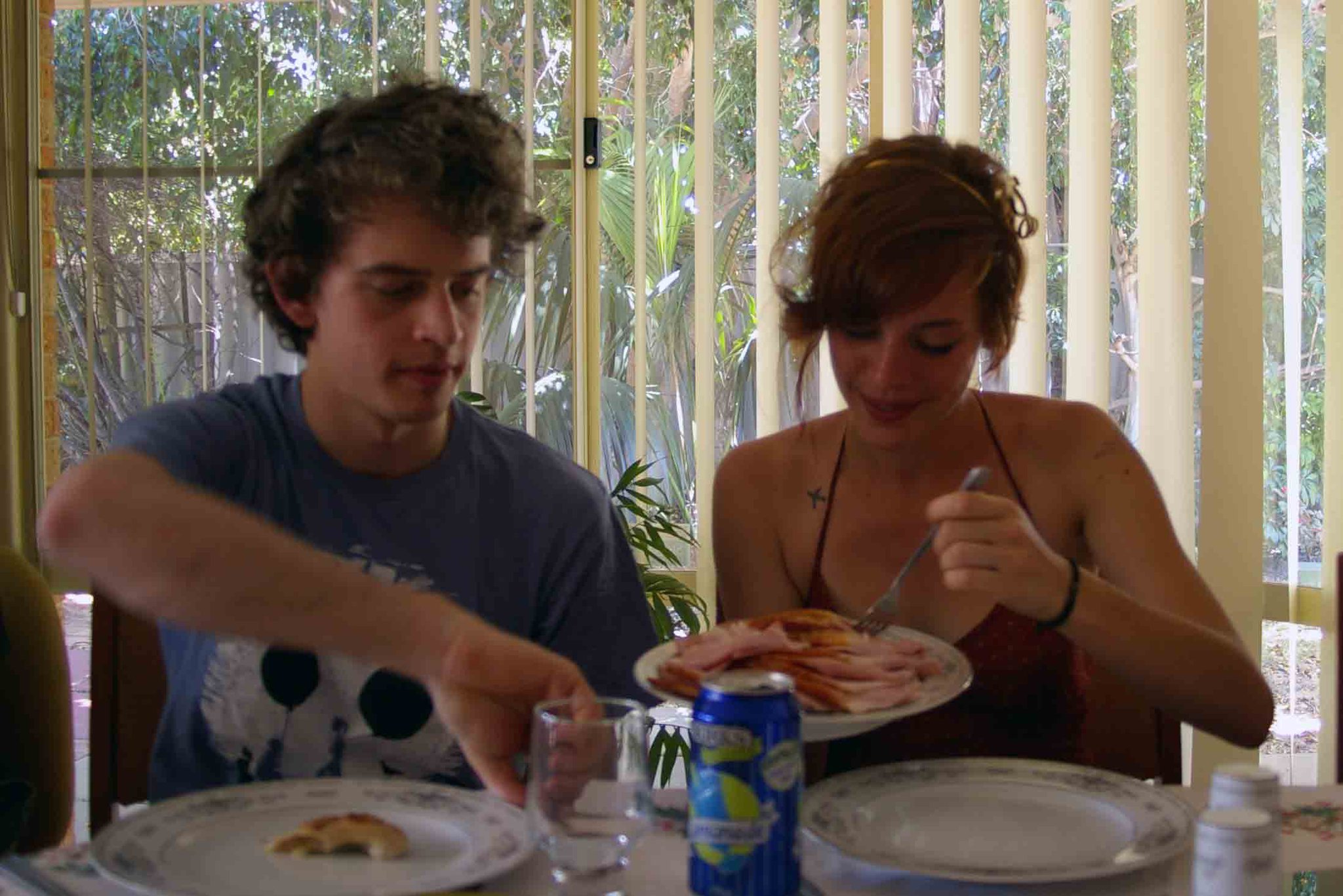 My brother Troy and I enjoying a Christmas lunch with the Dutch side of our family, Kwinana, 2010