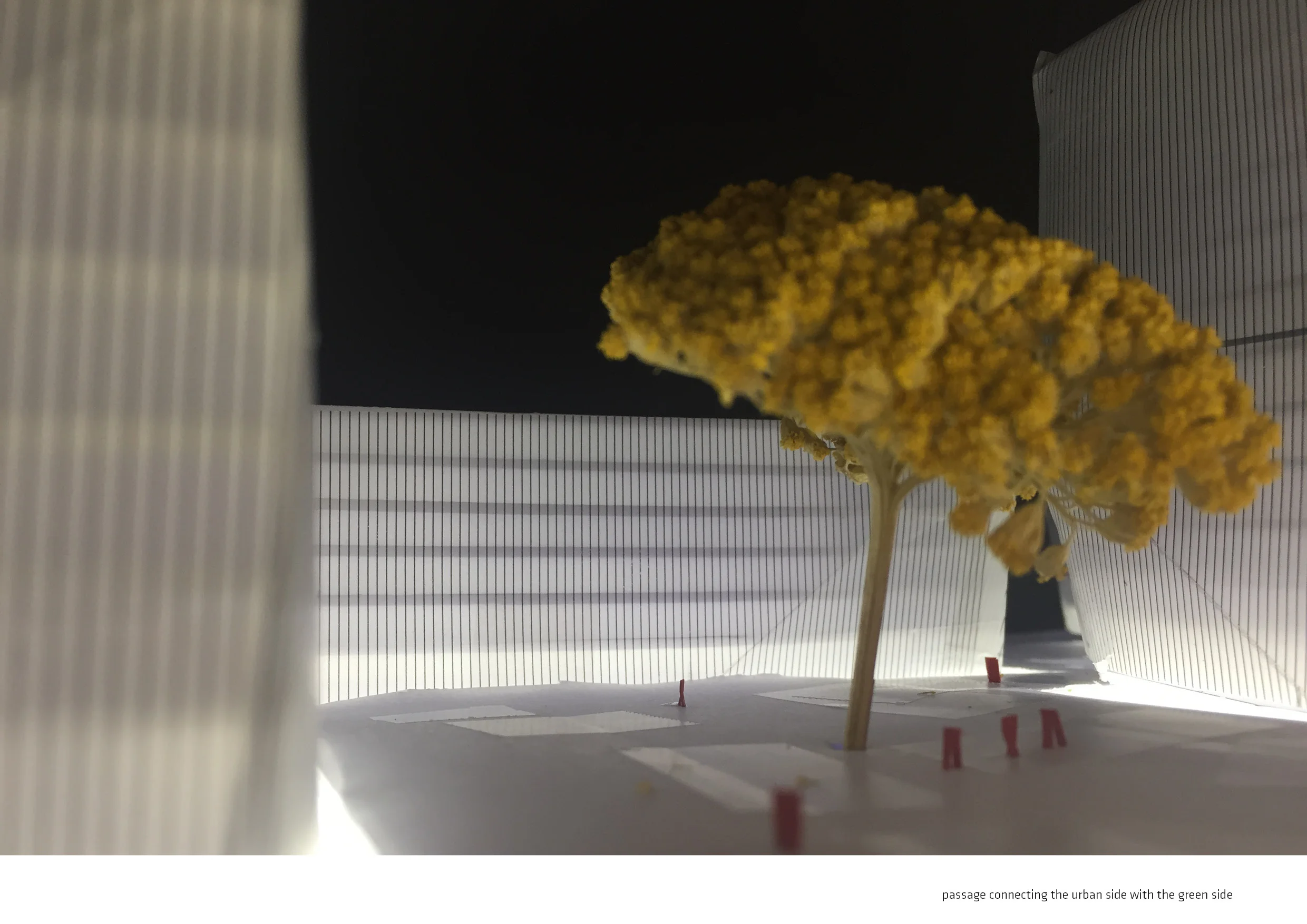 courtyard model