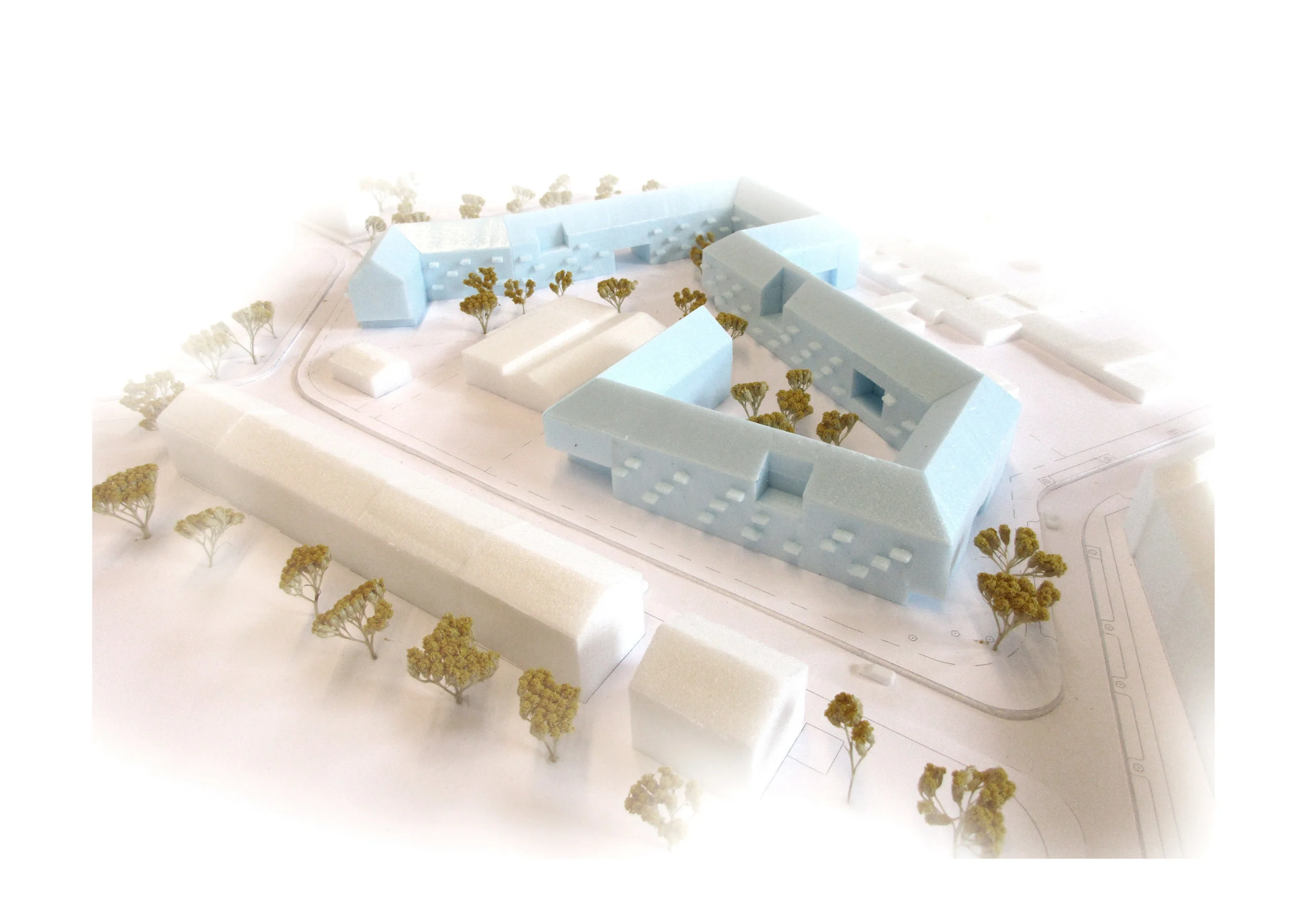 aerial model view