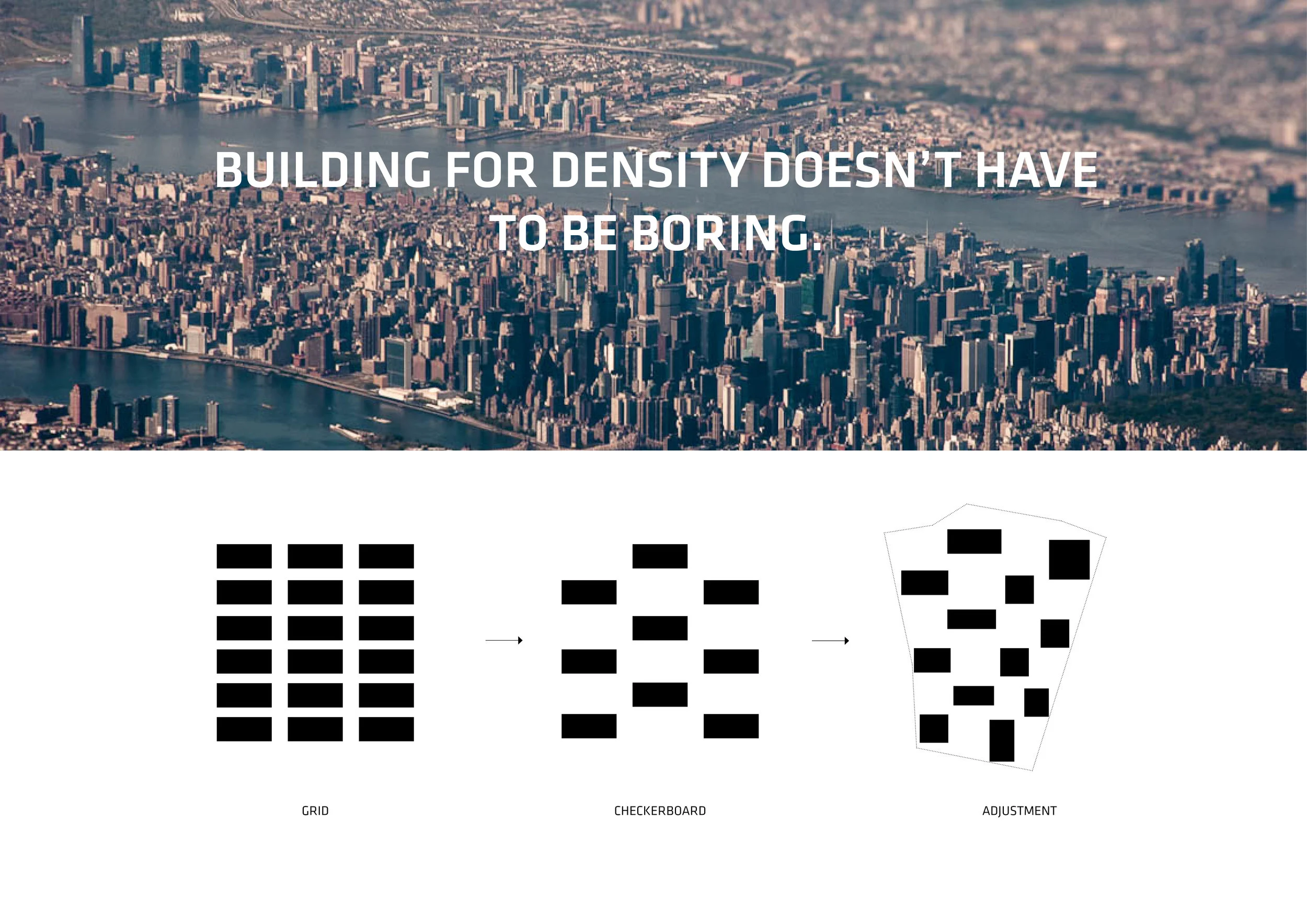 from grid to checkerboard