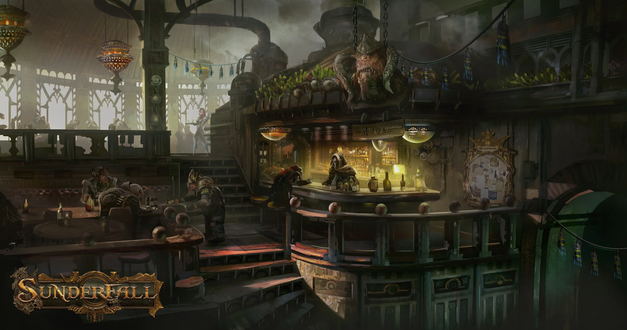 Sunderfall: kodran messhall