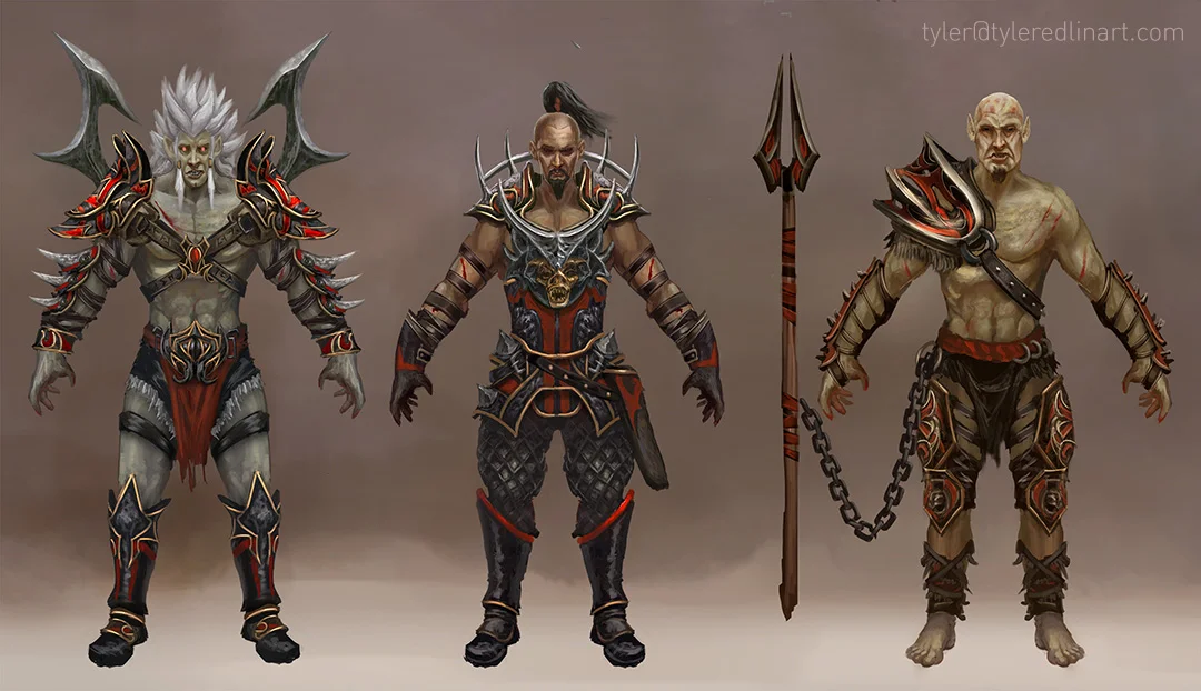 vampire soldier concepts