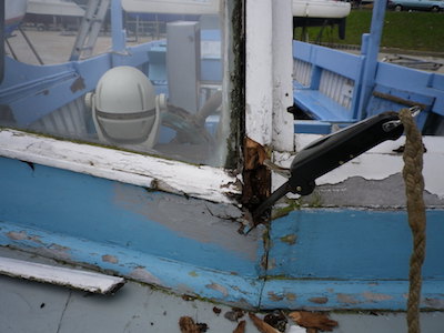 There was a time when ships were made out of wood and men were out of iron, they say; cabin on a UK Class IV passenger boat
