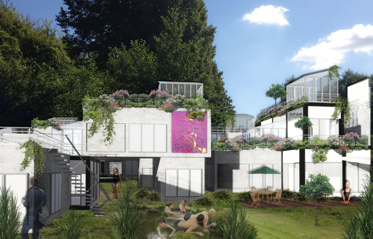 MMH is primerally intended to be used for making micro villages - this can be done in myriads of ways
