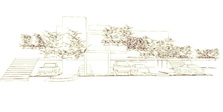 Momentum+ parking concept - integration of water & green areas into parking