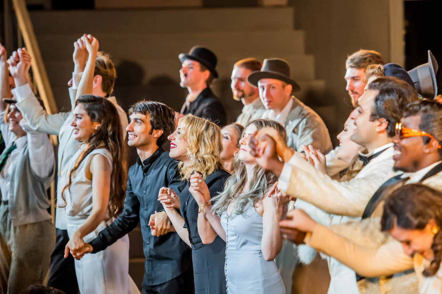 Curtain call of Le nozze di Figaro at The new generation Festival 2019, Florence. ©Guy Bell, GBPhotos.com