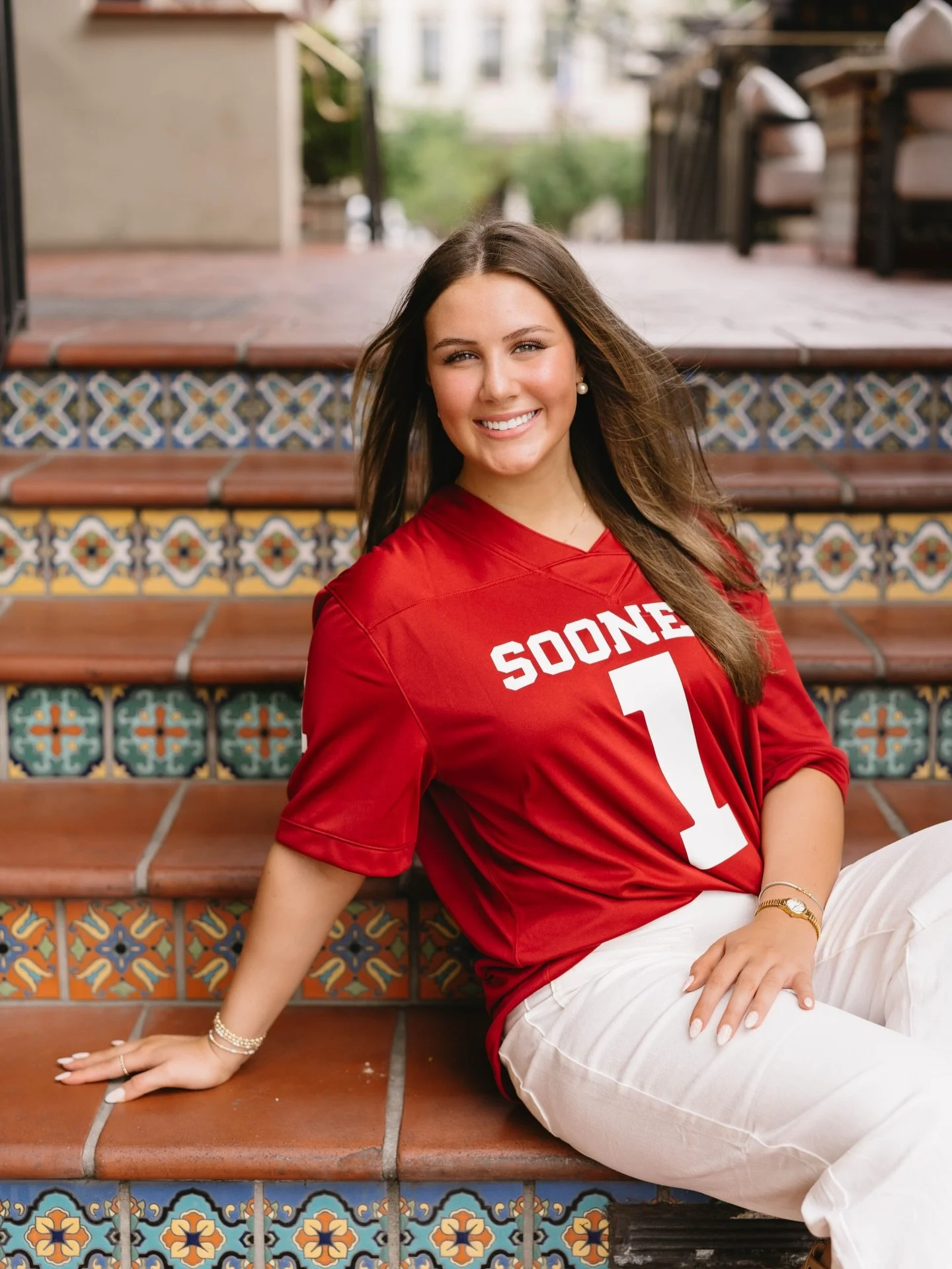 Senior portraits of beautiful Elle ❤️ #boomersooner