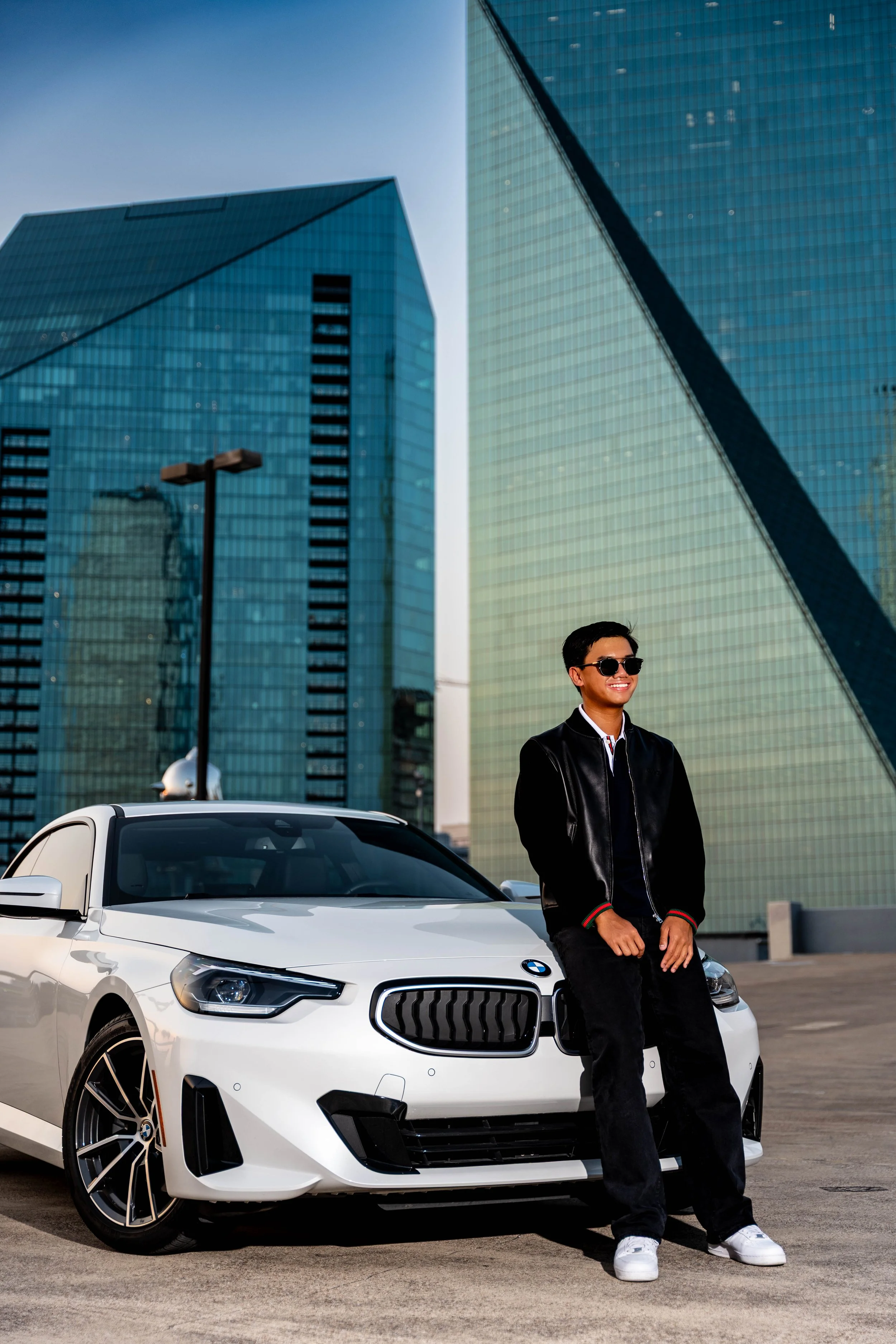 Preston Turns 16 | Downtown Dallas First Car Photo Session