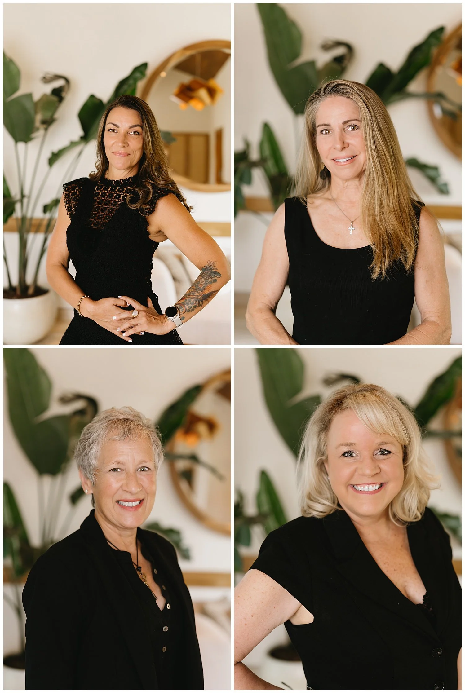 Individual headshots of Briggs Freeman Sotheby's International Realty agents from a Dallas women in real estate photo session